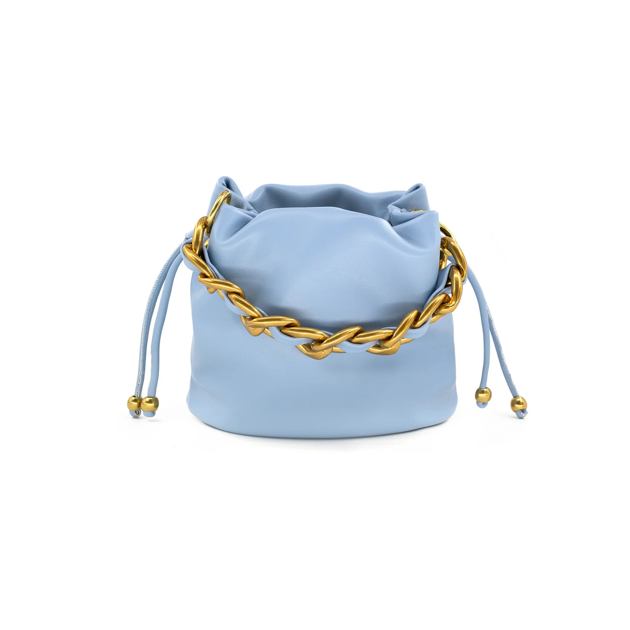 STELLA BUCKET BAG (SKY BLUE)