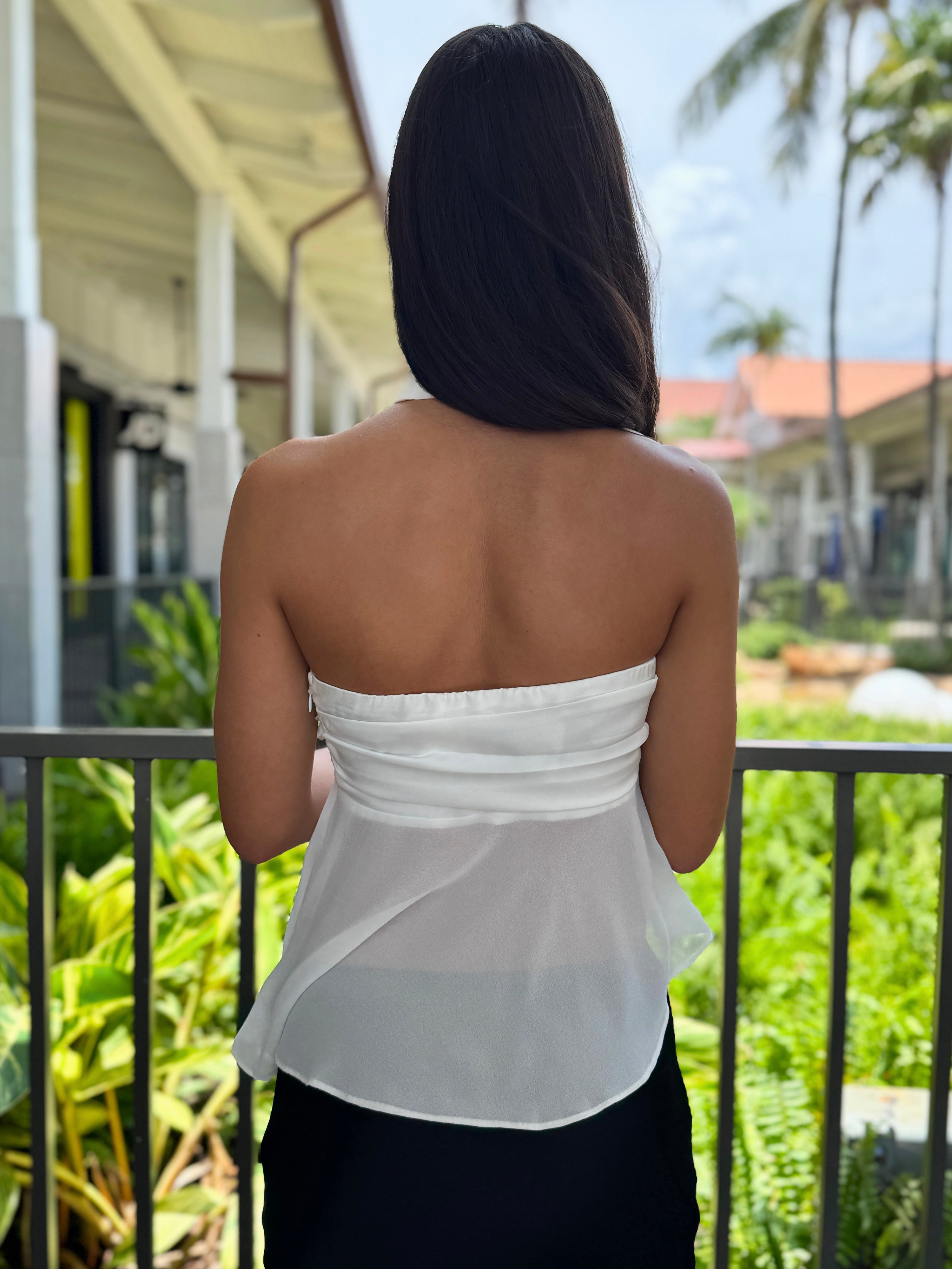 SOFIA SCARF TOP