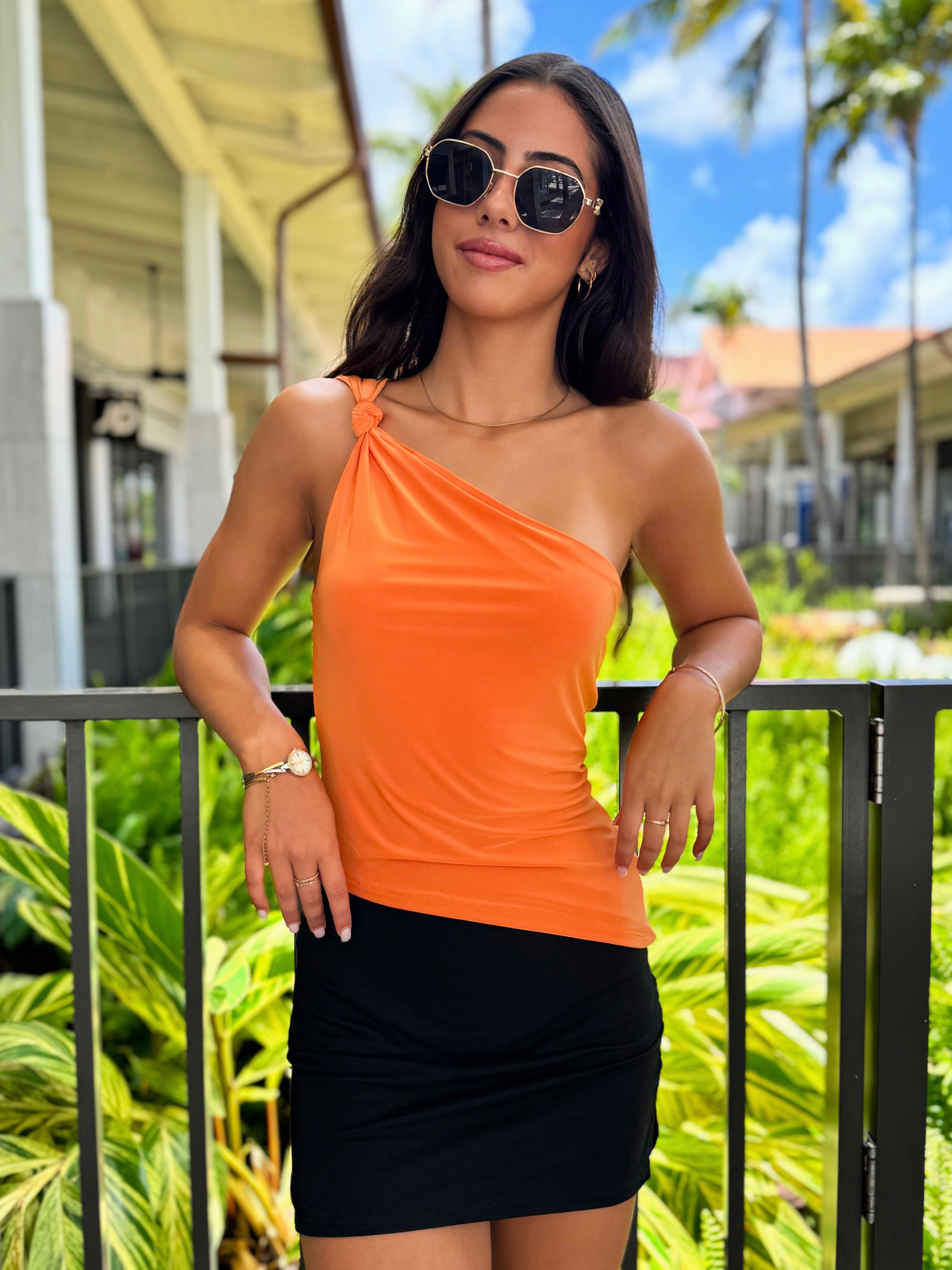 Nini One Shoulder Top