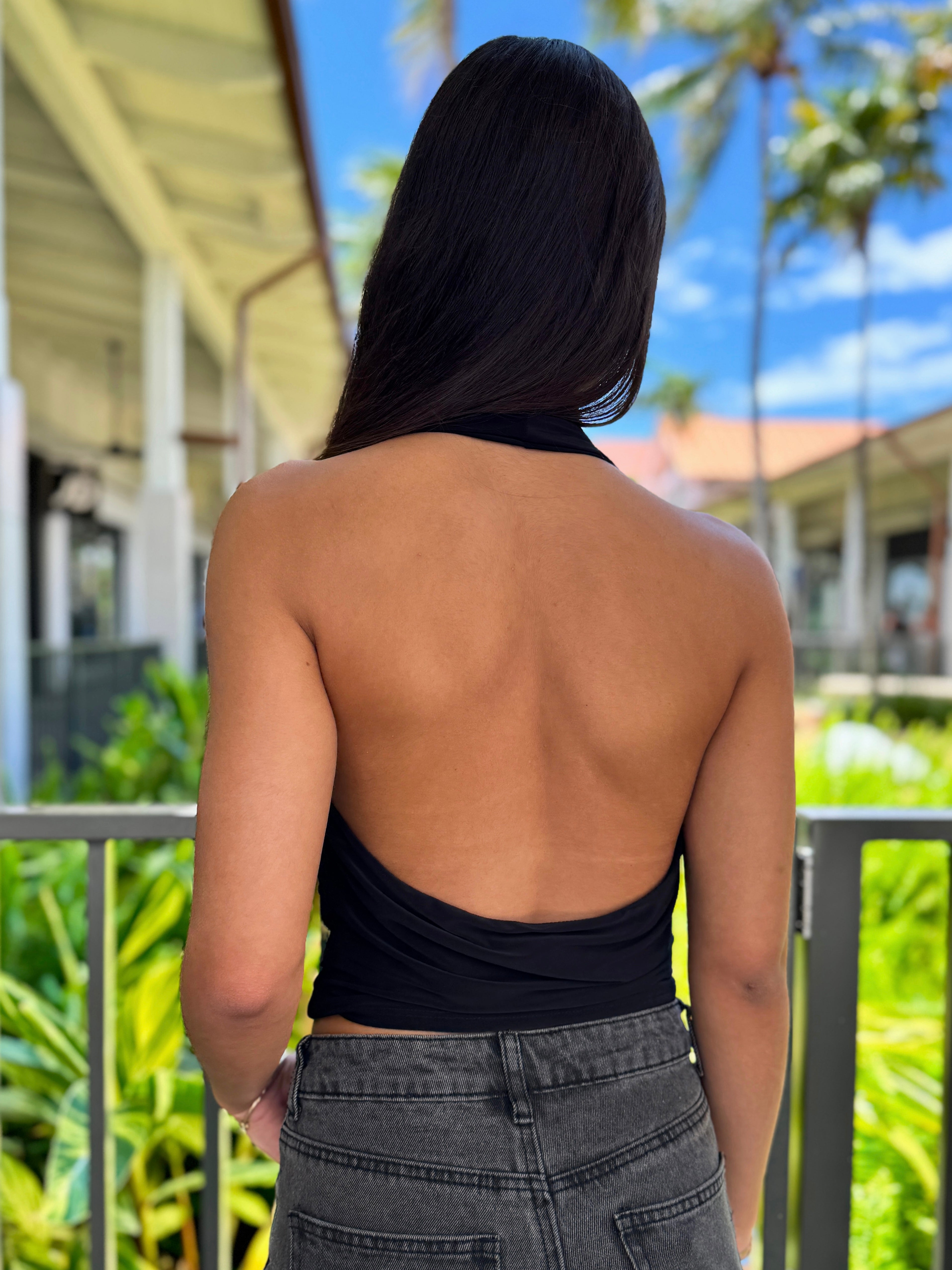 Emma Cowl Neck Halter