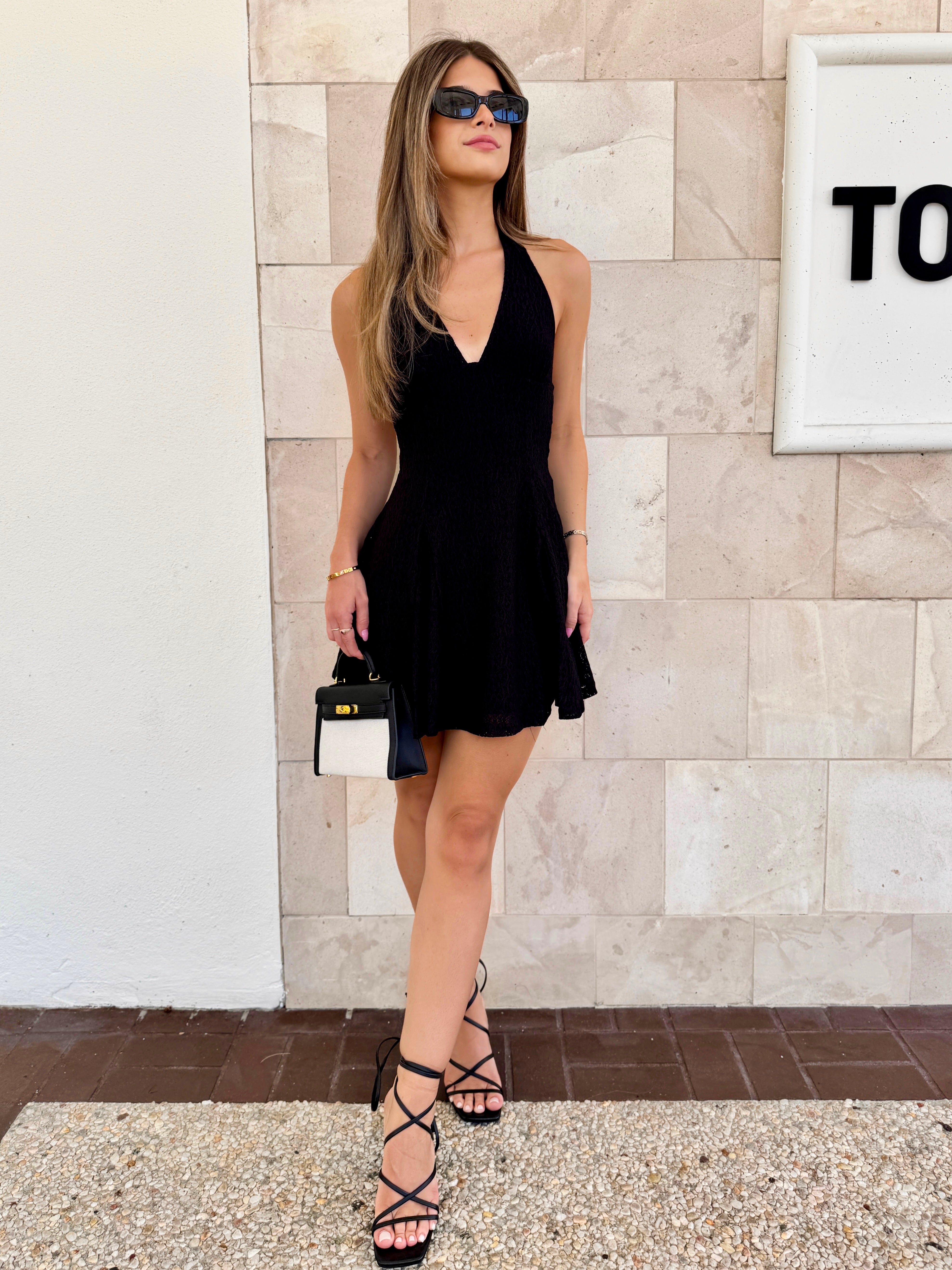 Avery Halter Dress