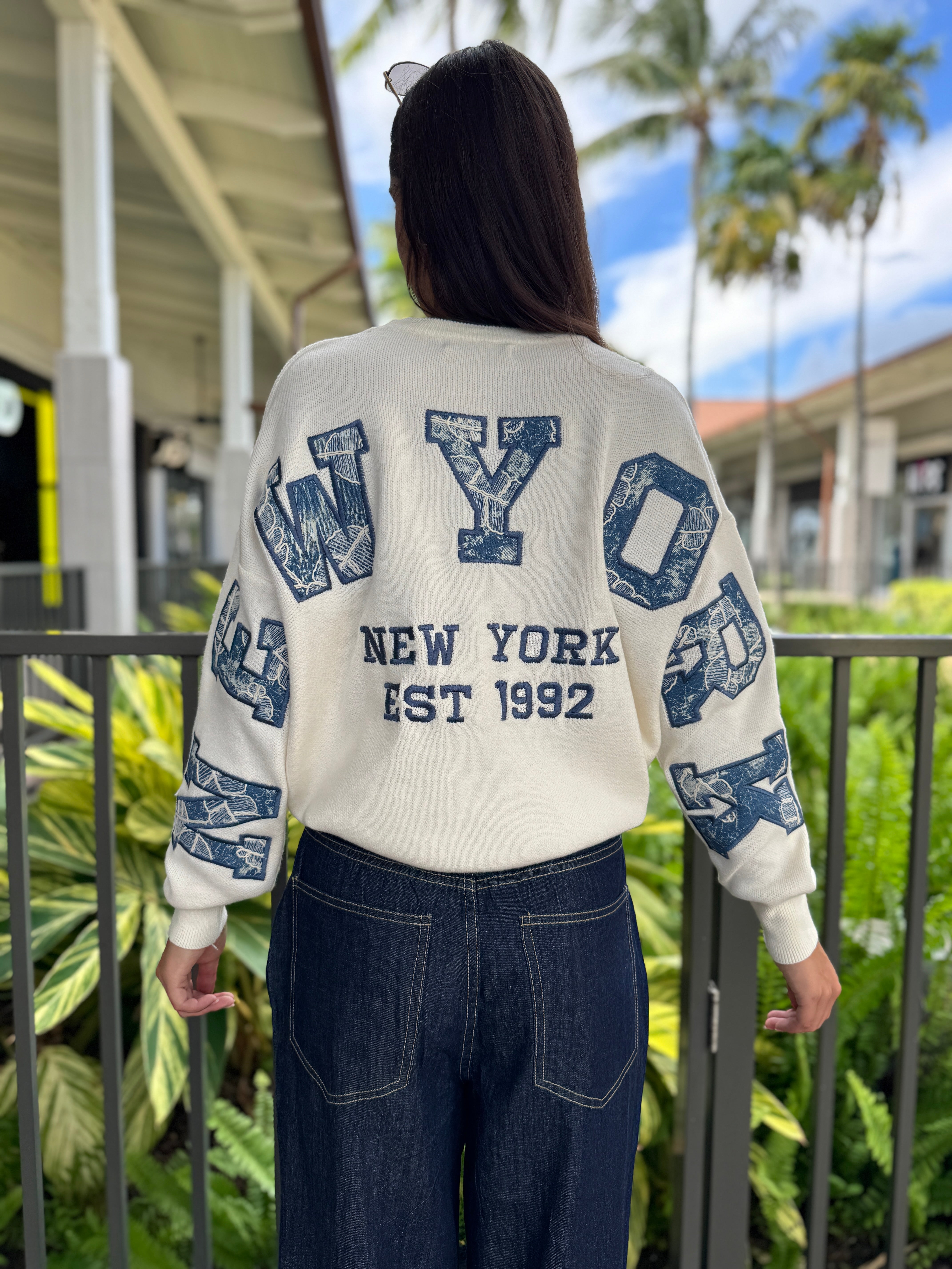 NYC Knit Crewneck