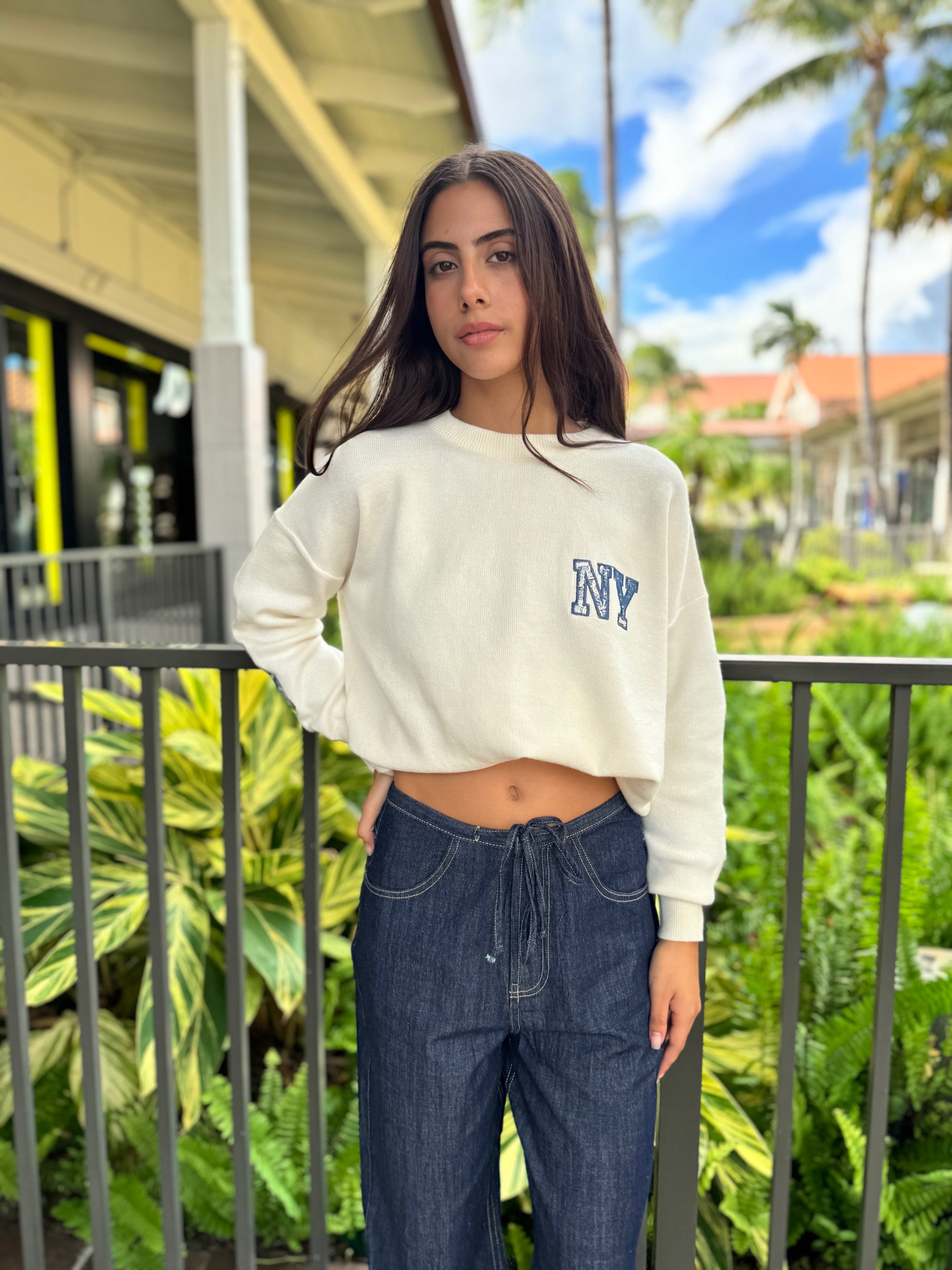 NYC Knit Crewneck