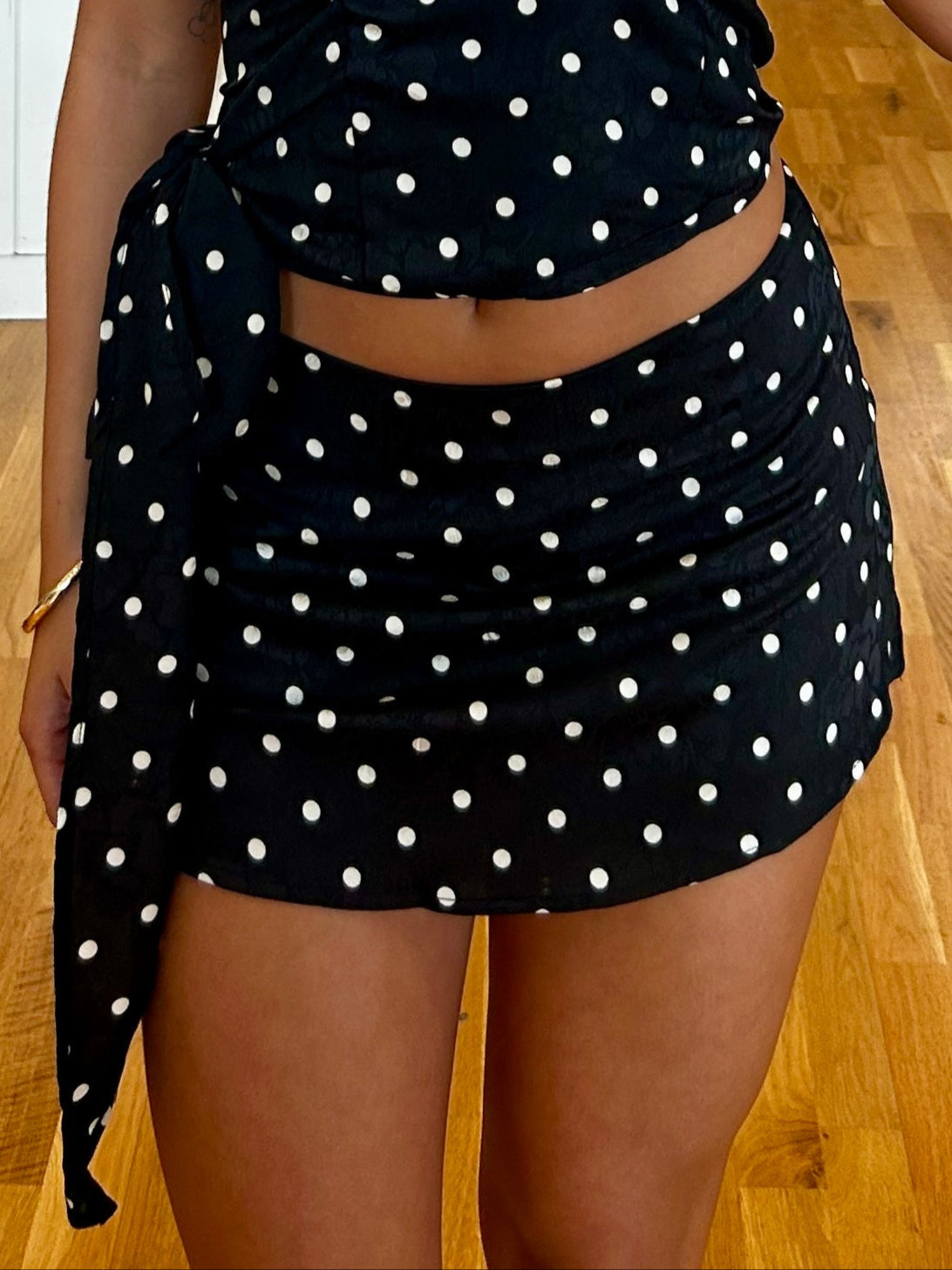 Mia Dot Set Skirt