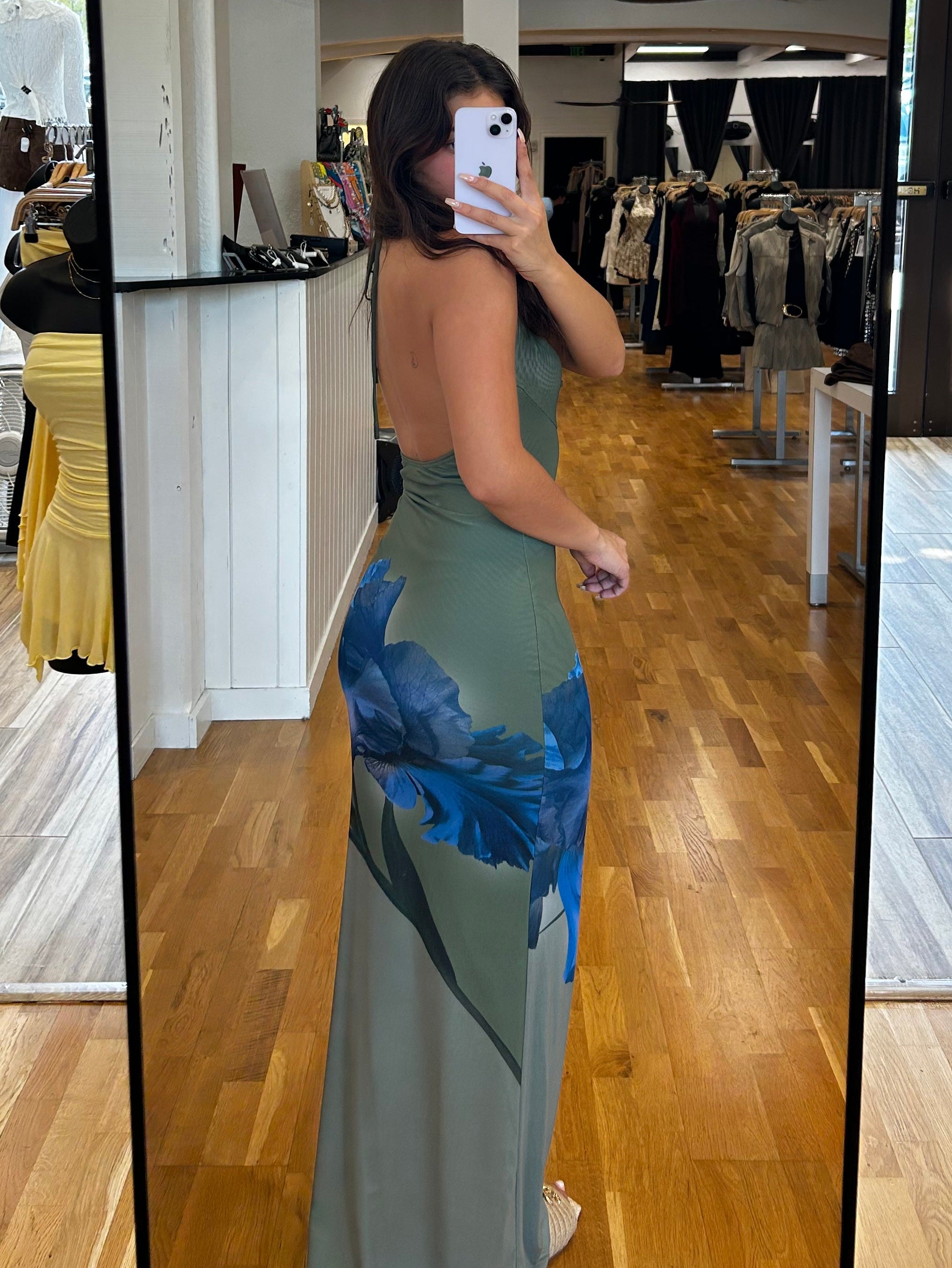 Midnight Iris Maxi