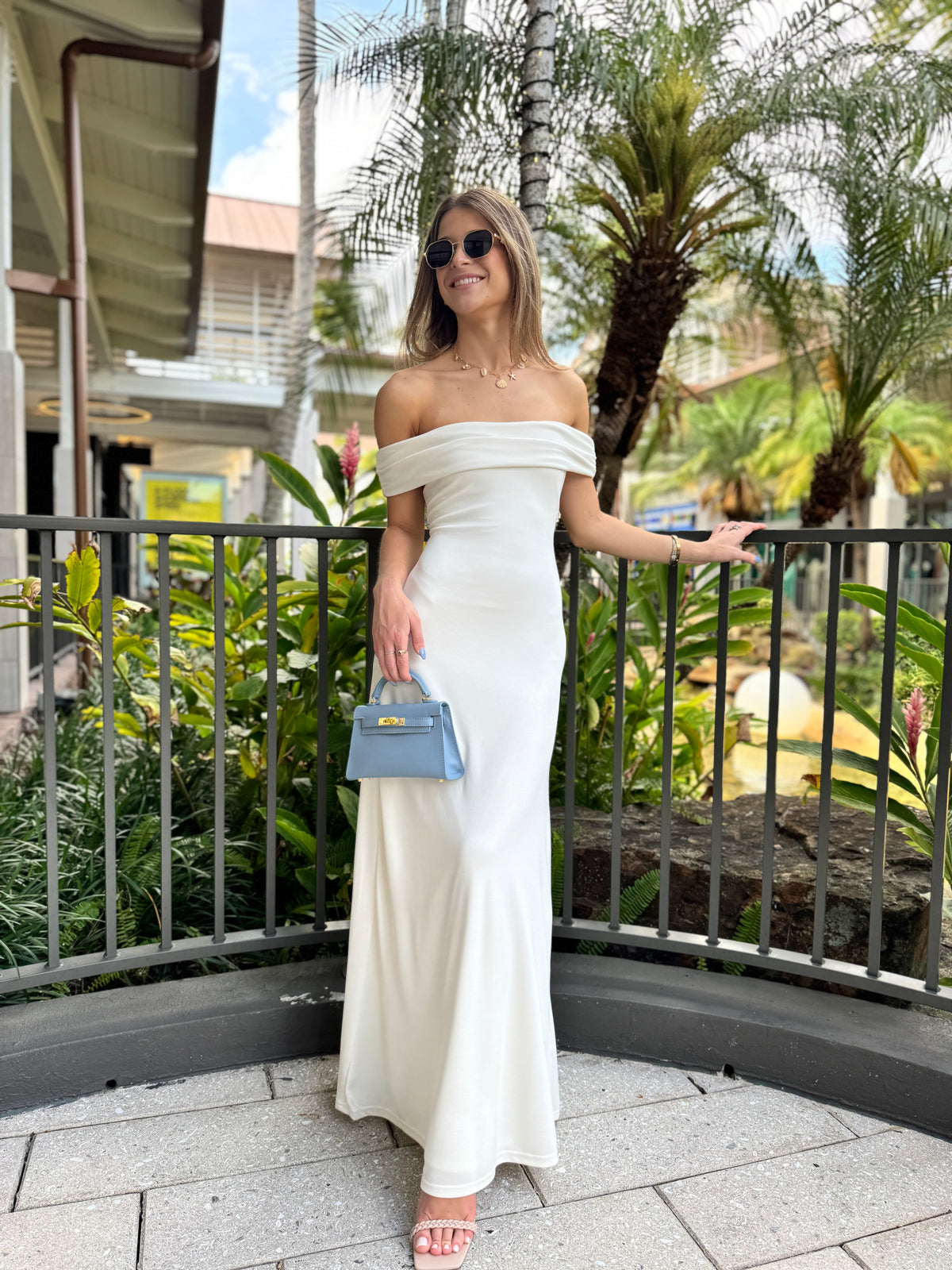 diana off shoulder dress Diana Off Shoulder Maxi