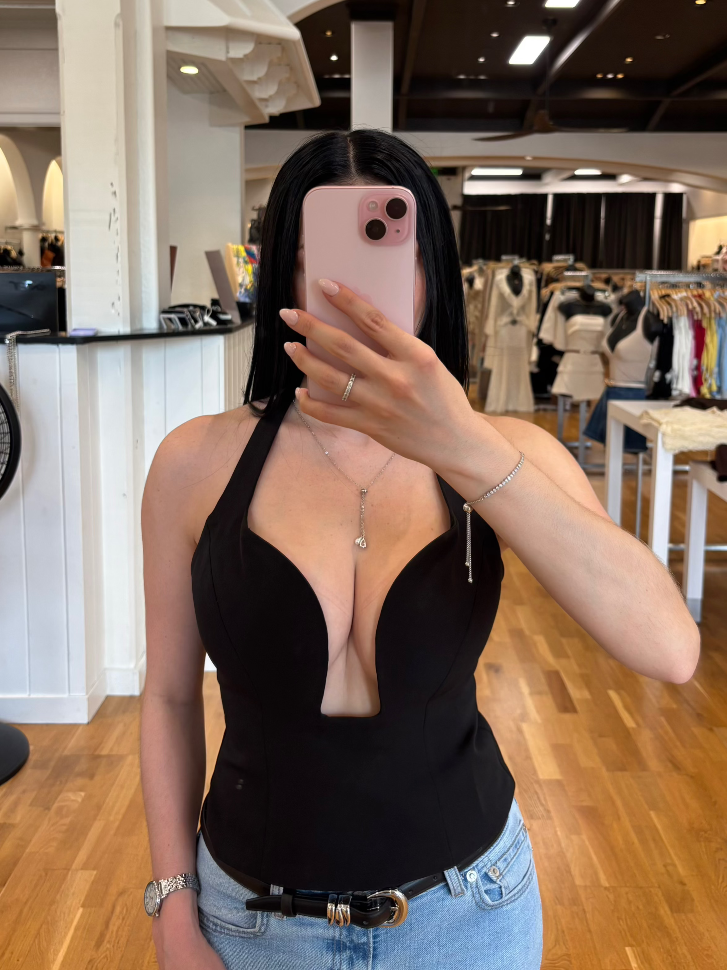 Sweetheart Plunge Halter