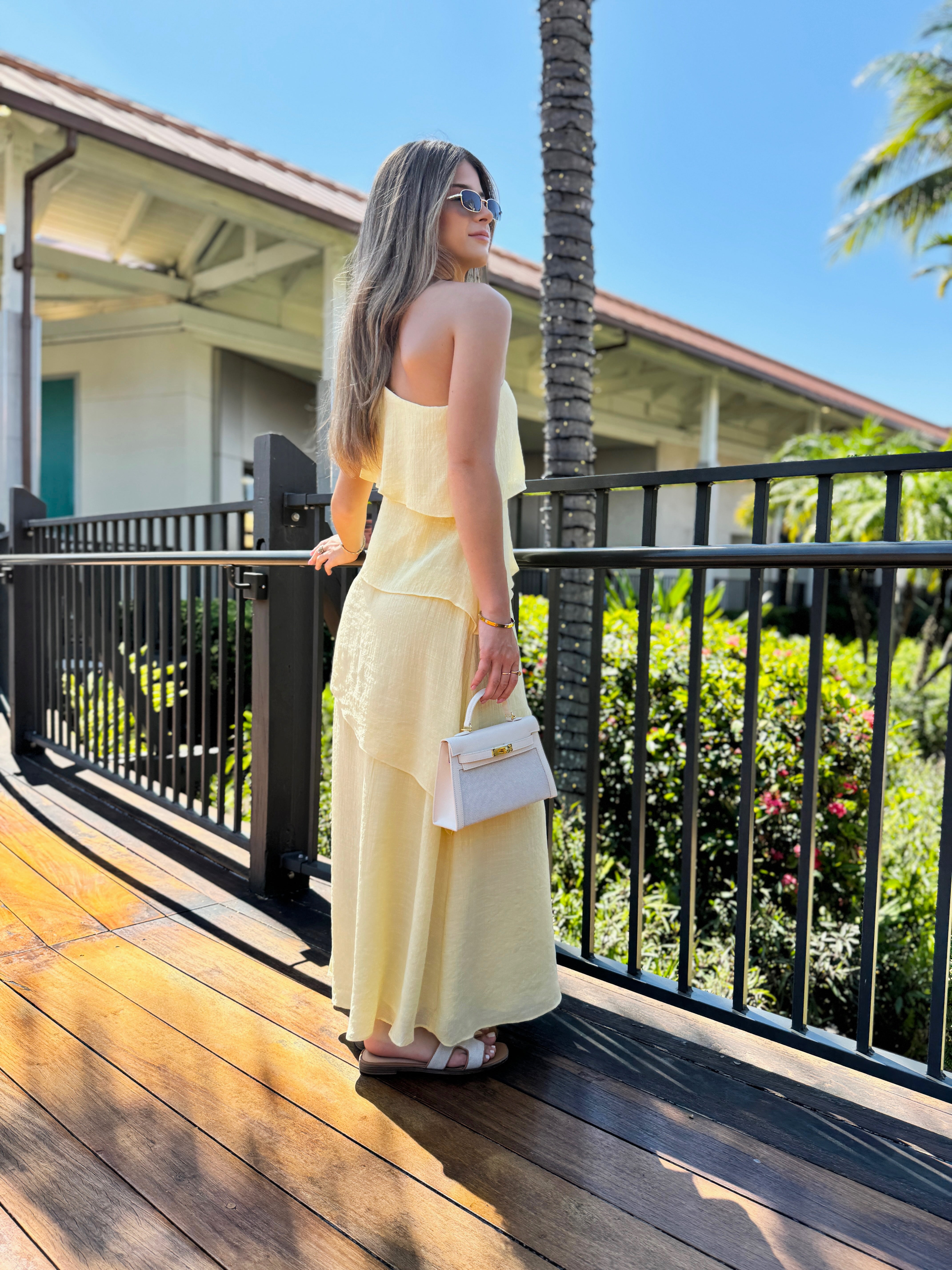 Harper One Shoulder Maxi Dress