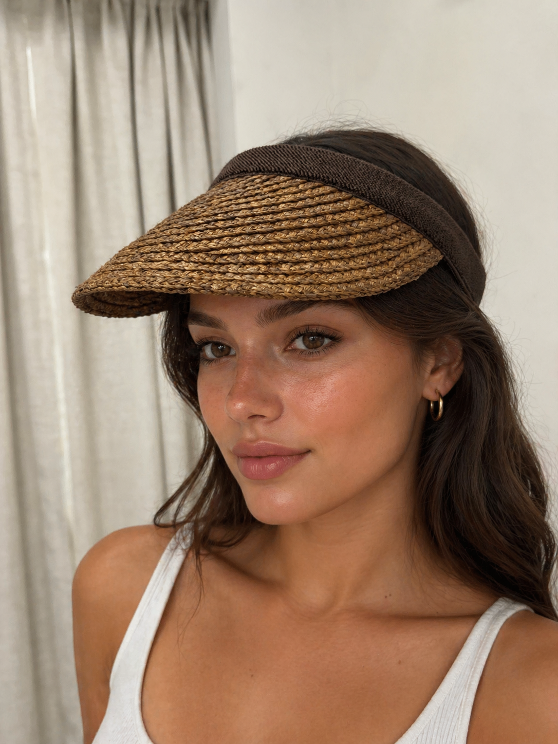 Raffia Visor