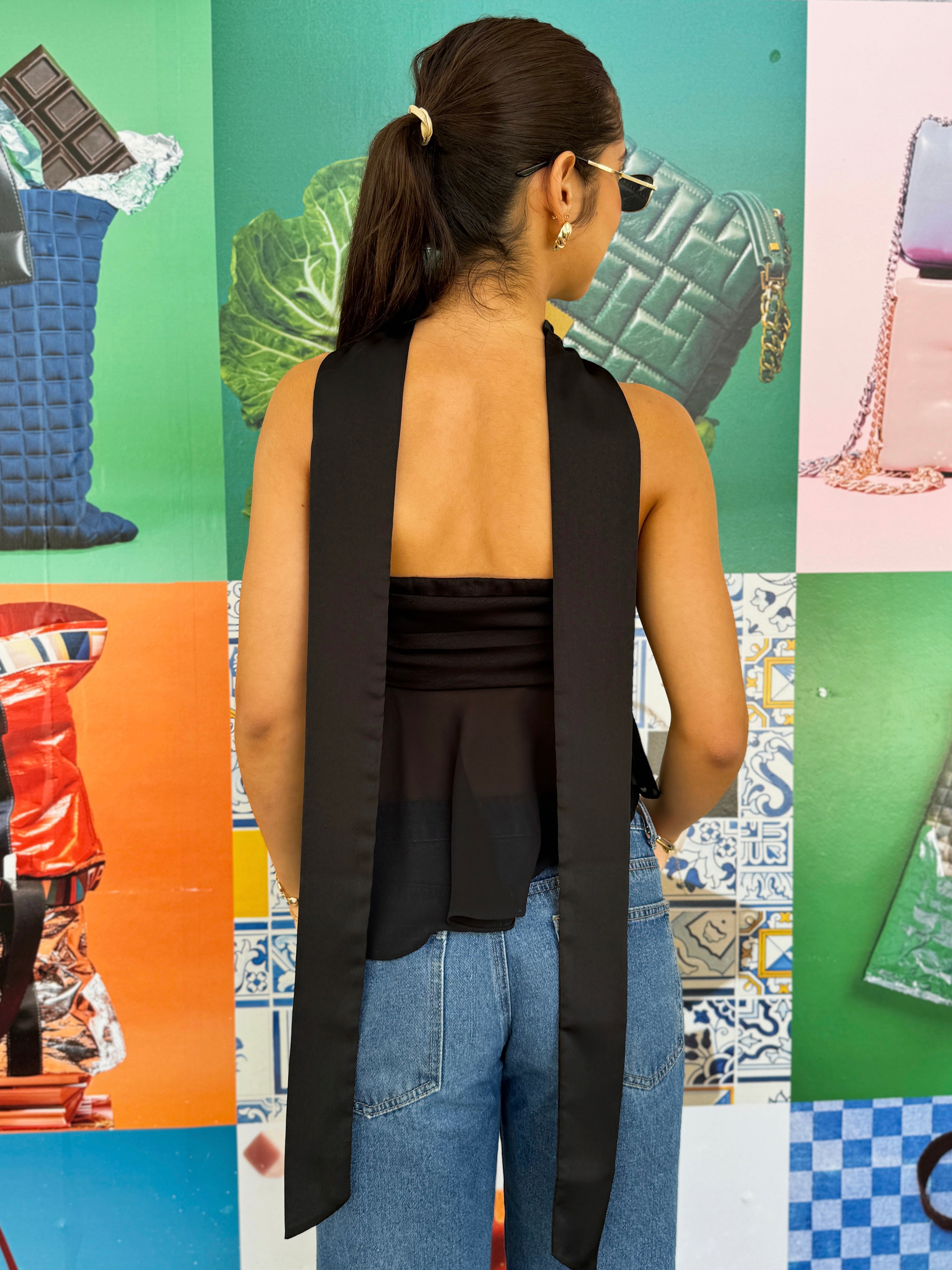 Sofia Scarf Top