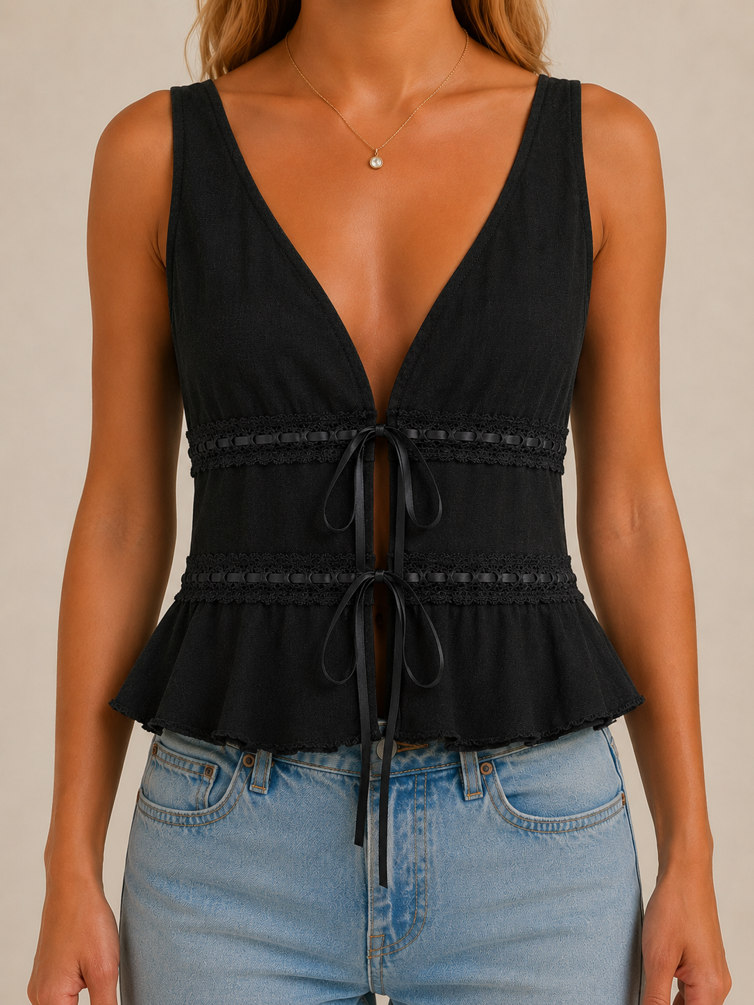 Amelia Vest Top