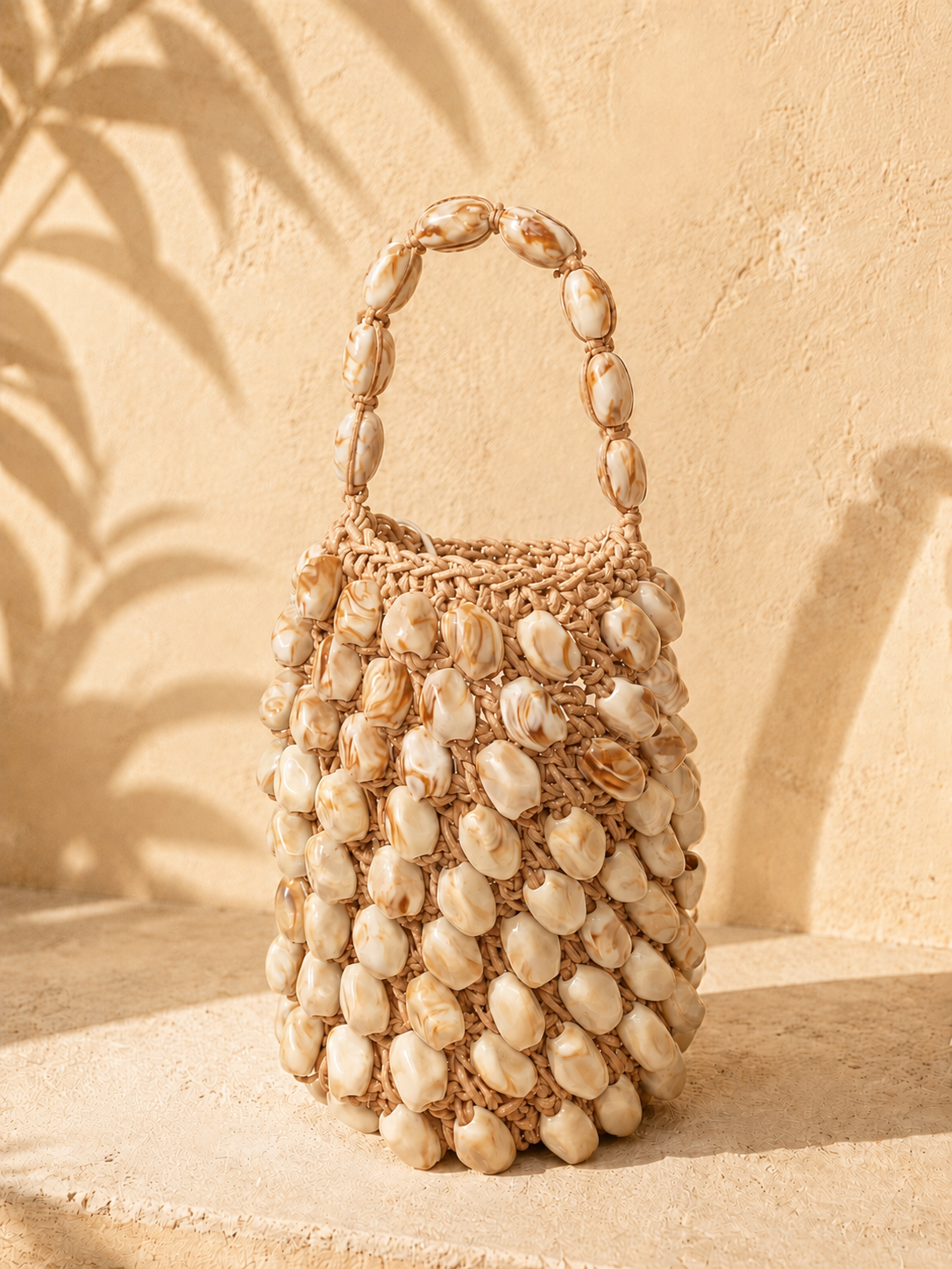 Shell Bead Hand Bag