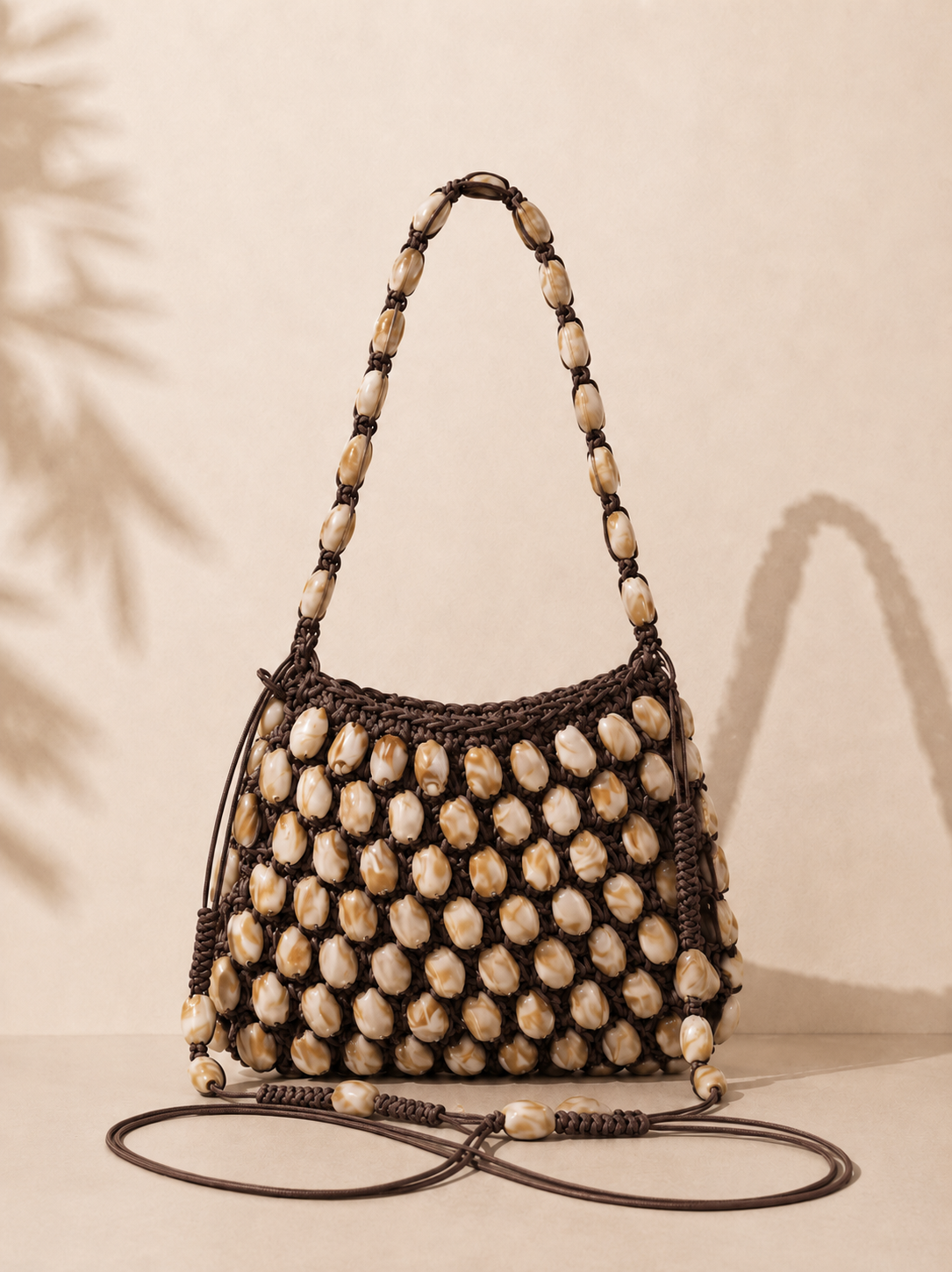 Shell Bead Crossbody bag