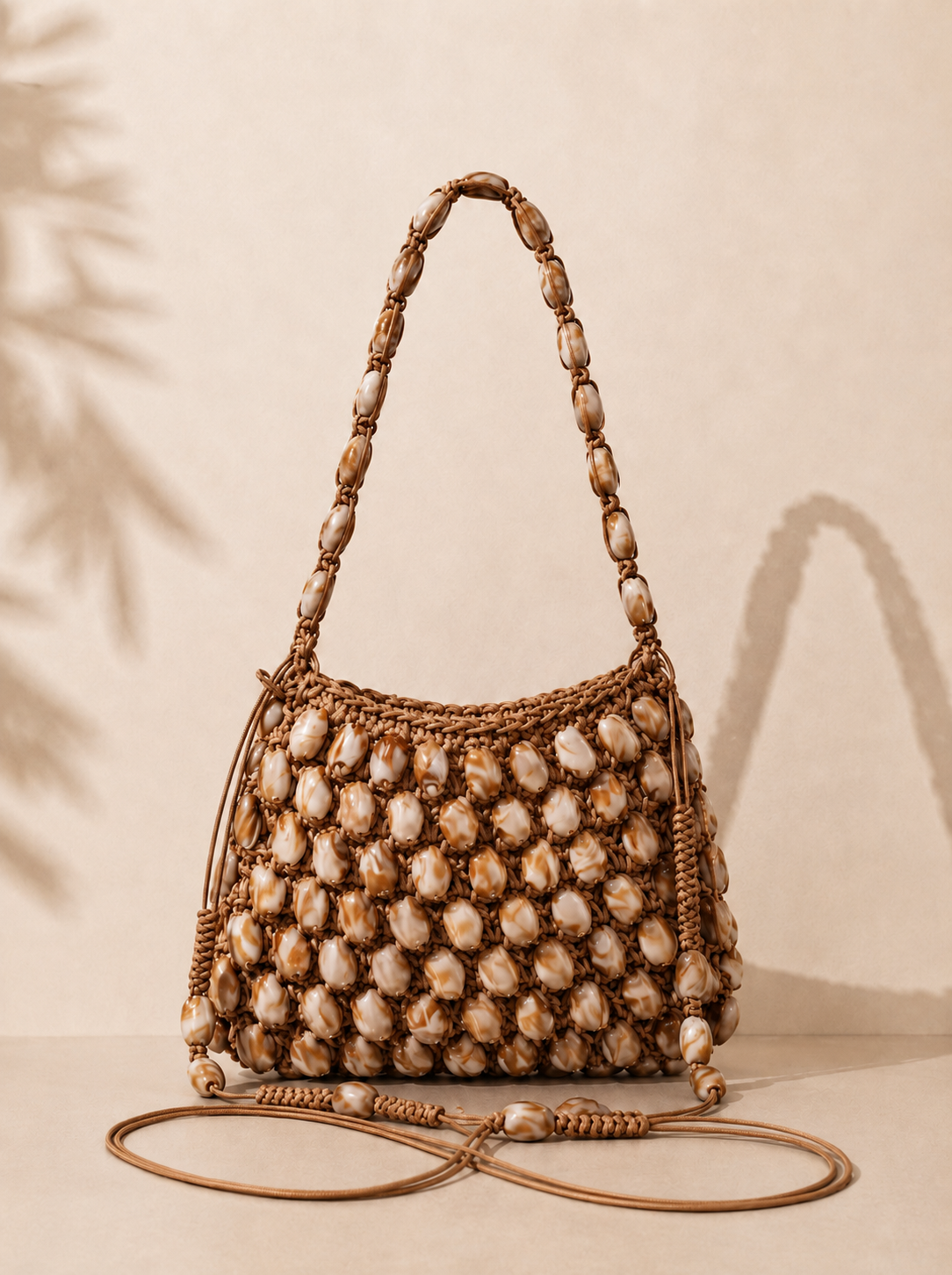 Shell Bead Crossbody bag