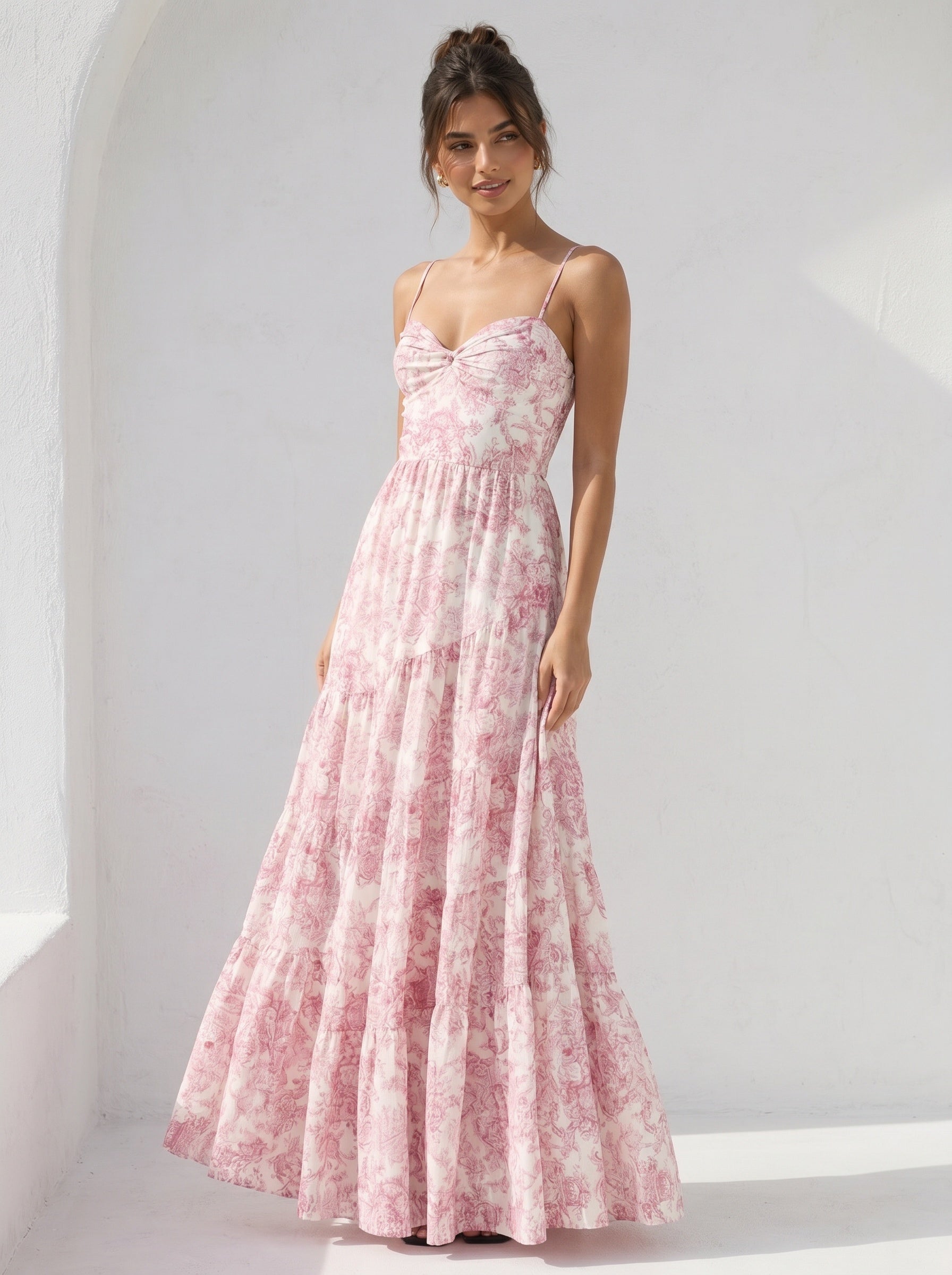 anastasia maxi dress Vestido Maxi de Tul Anastasia - Negro