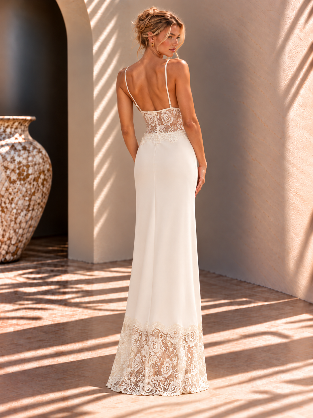 Celeste Lace Maxi Dress