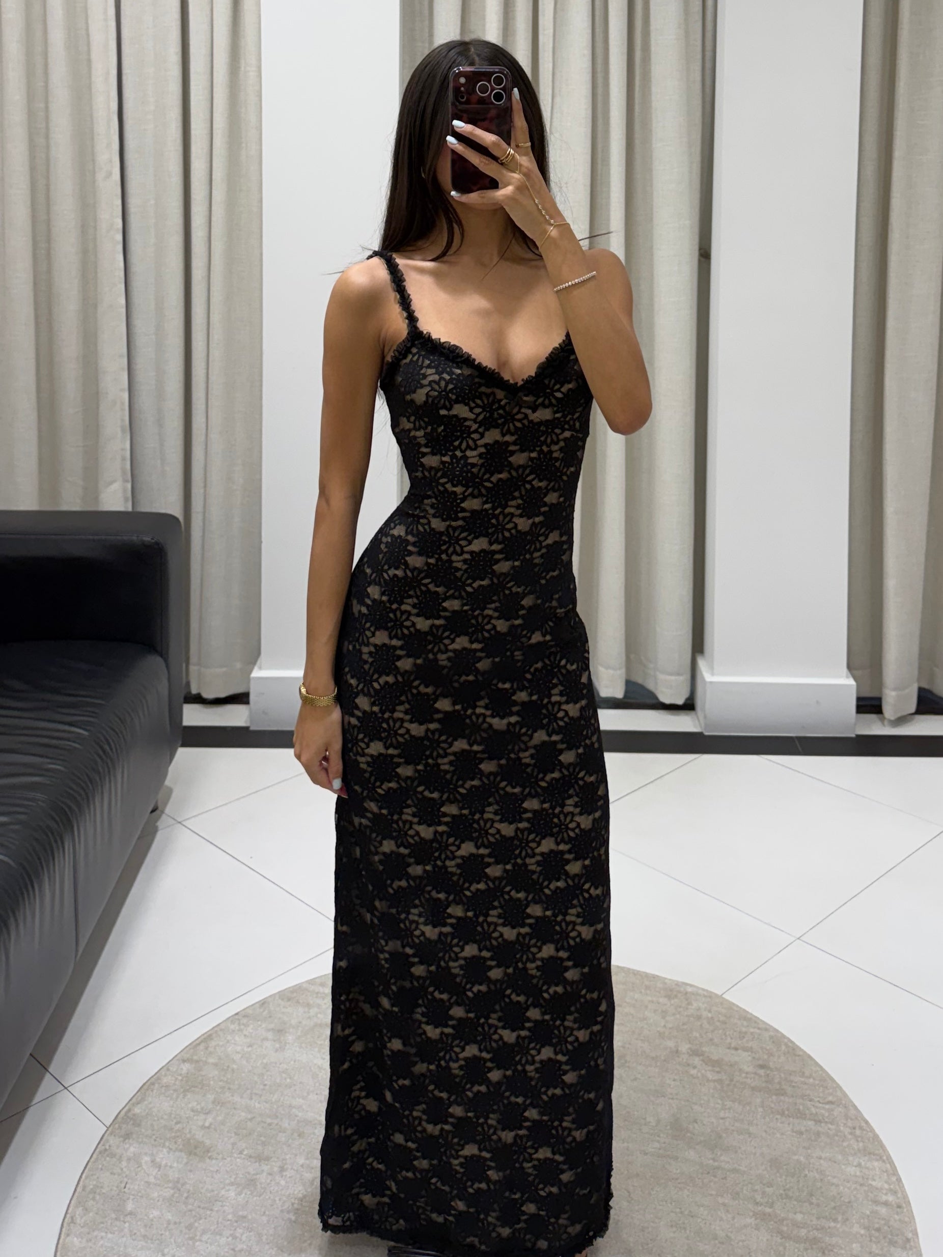 Margot Lace Dress Black / L Margot Lace Dress Black / L