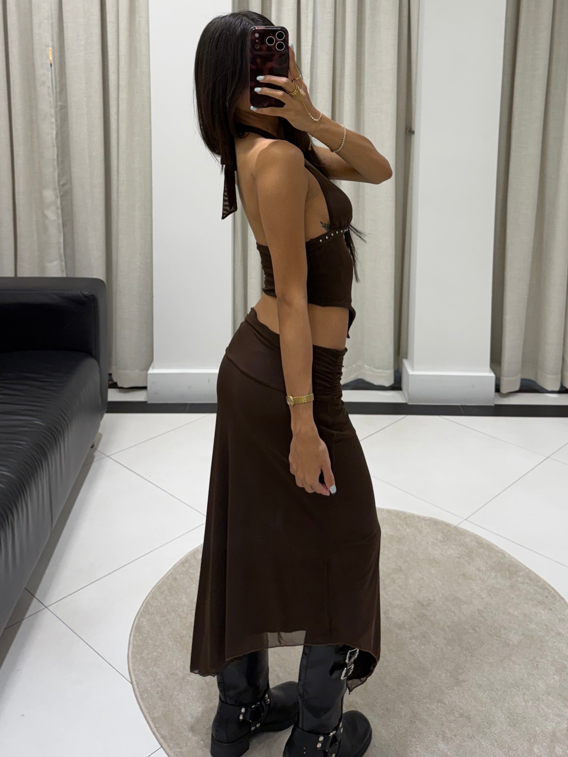 Alison Maxi Skirt Set