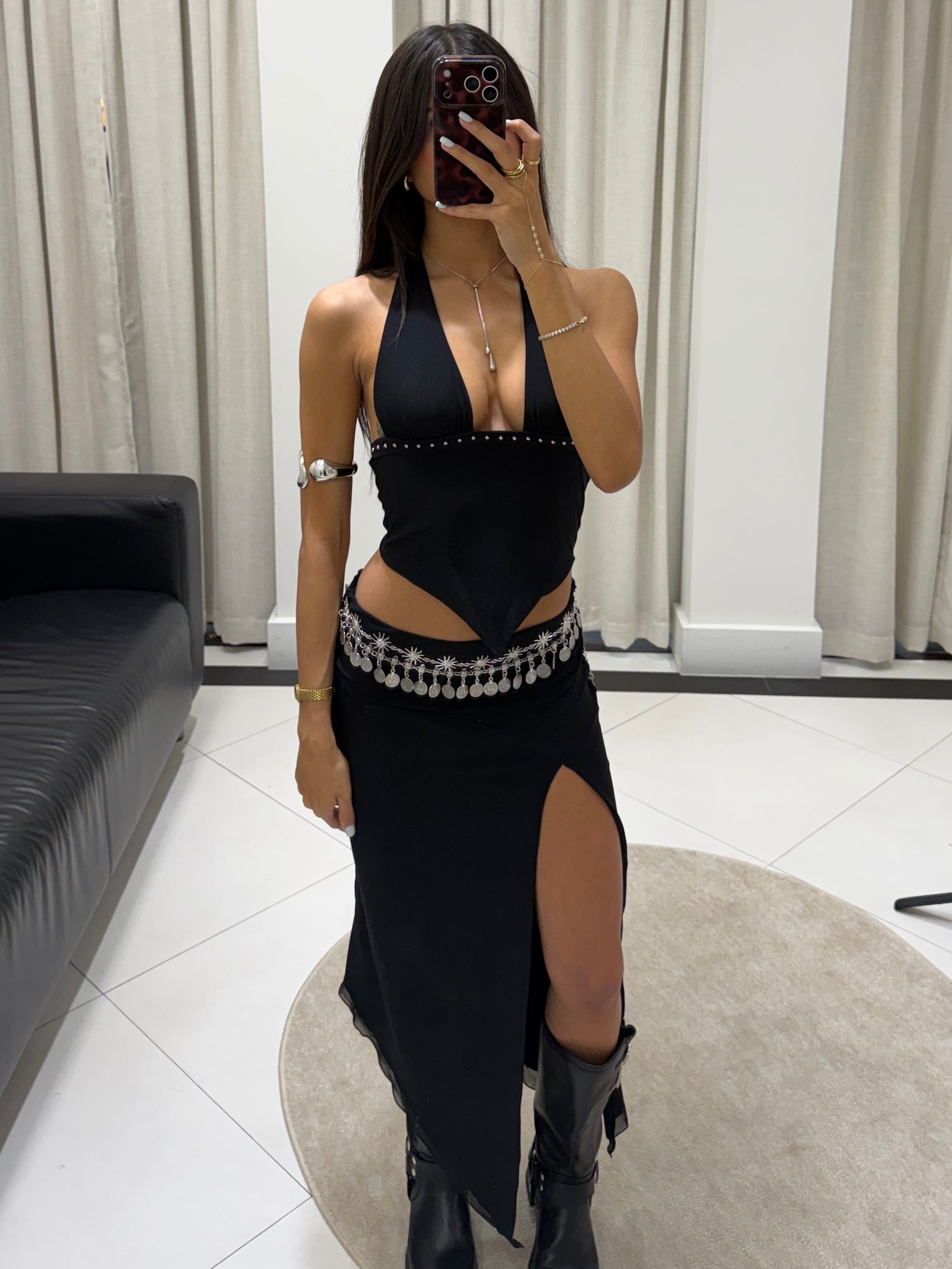 Alison Maxi Skirt Set