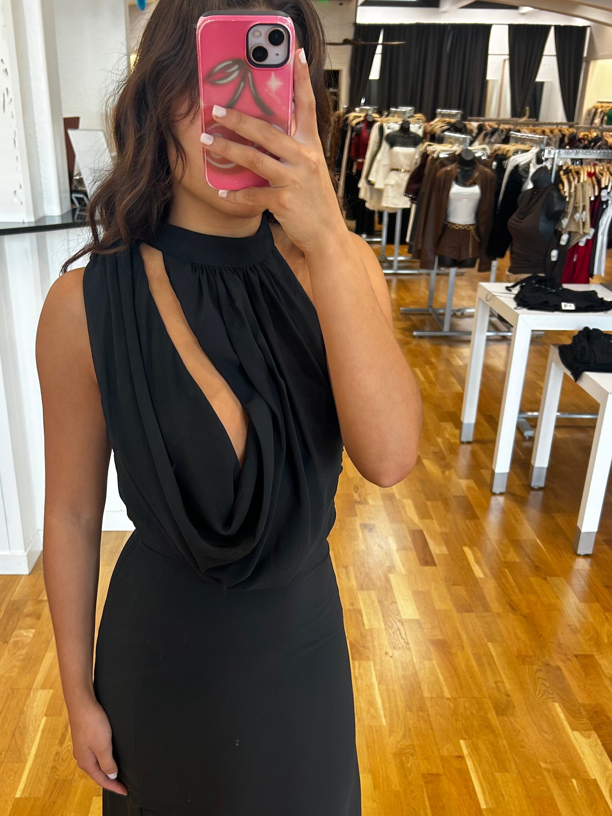 Eternal Grace Draped Maxi