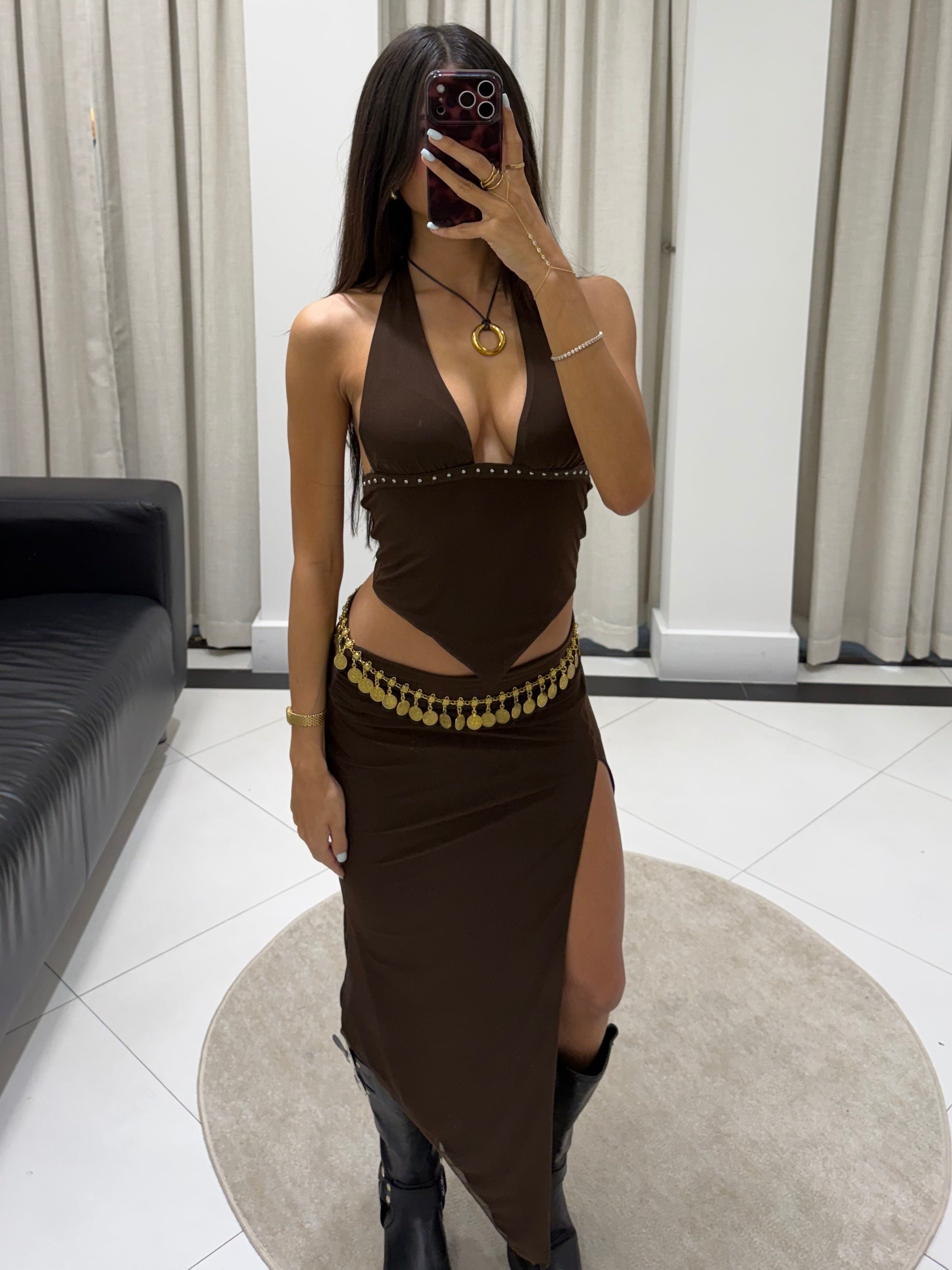 Alison Maxi Skirt Set