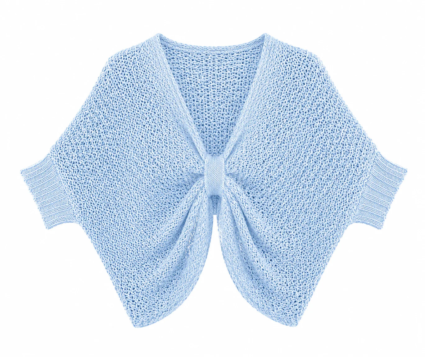 Cali Crochet Top Baby Blue