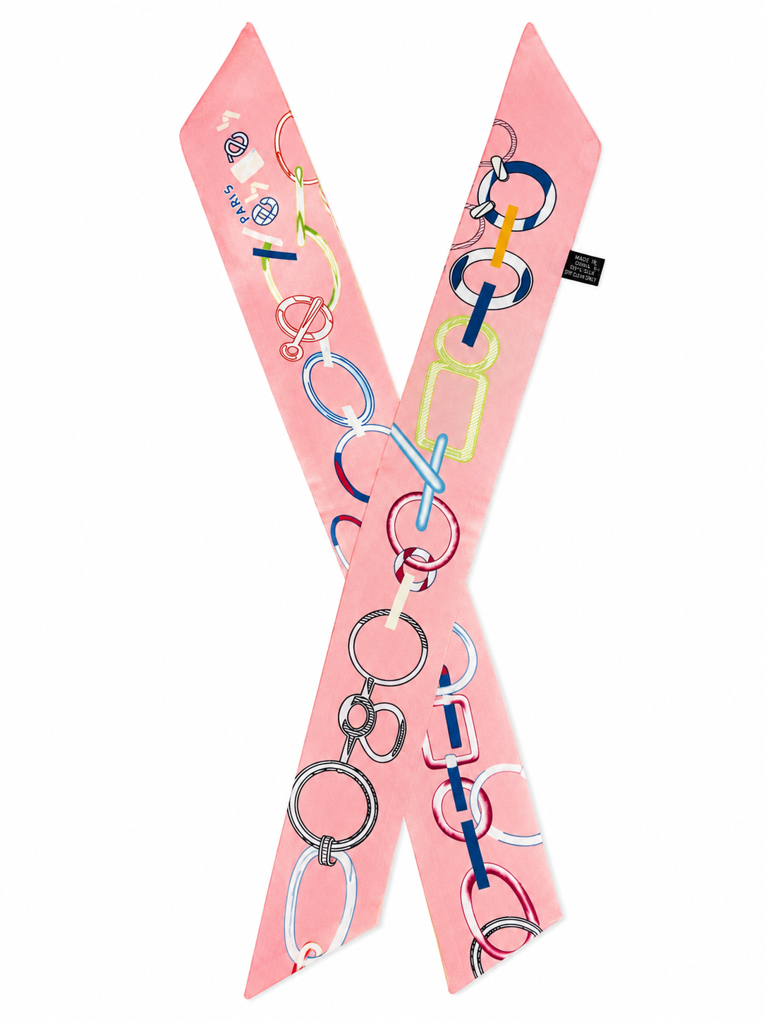 Light pink twilly