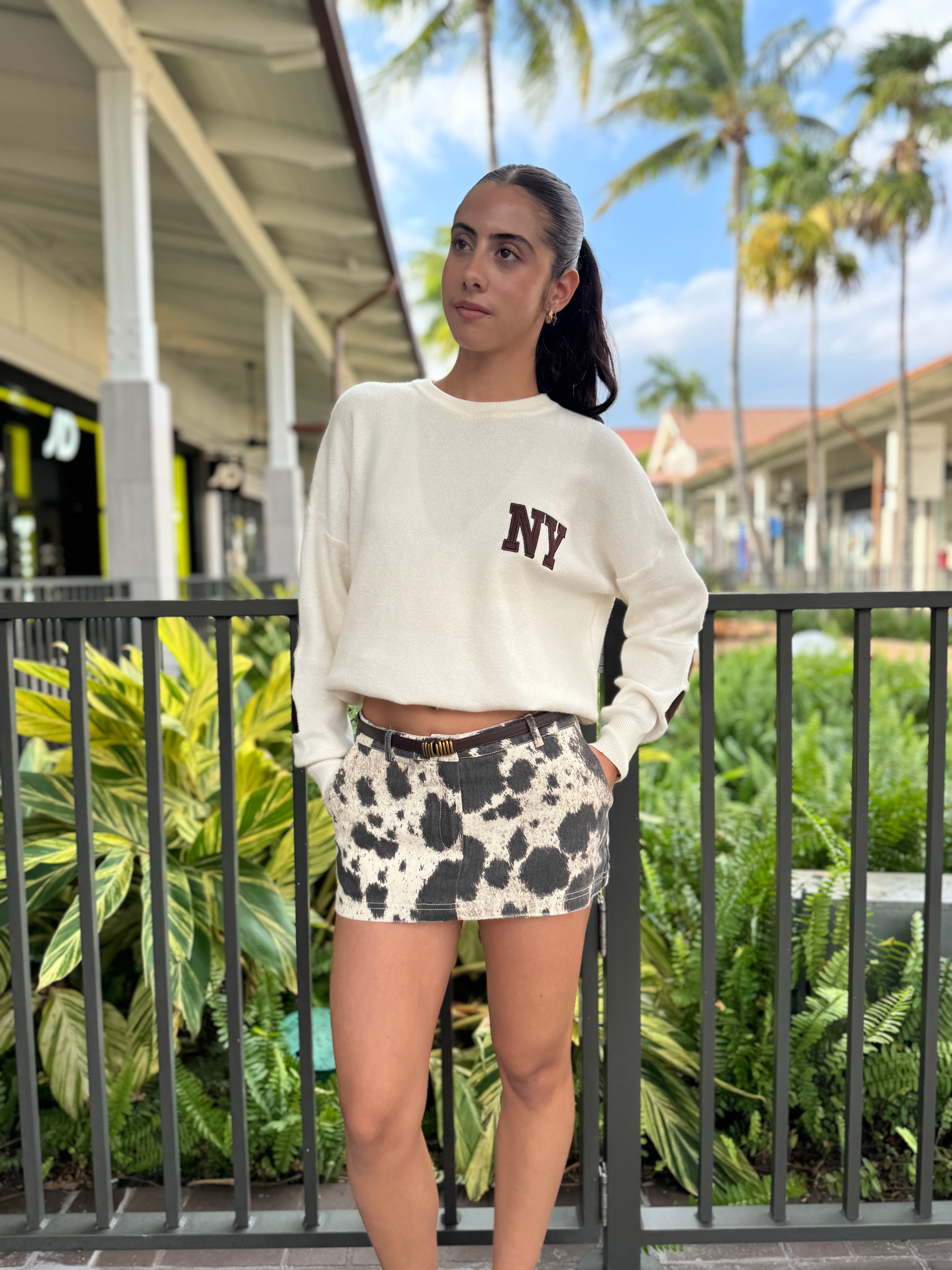 NYC Knit Crewneck