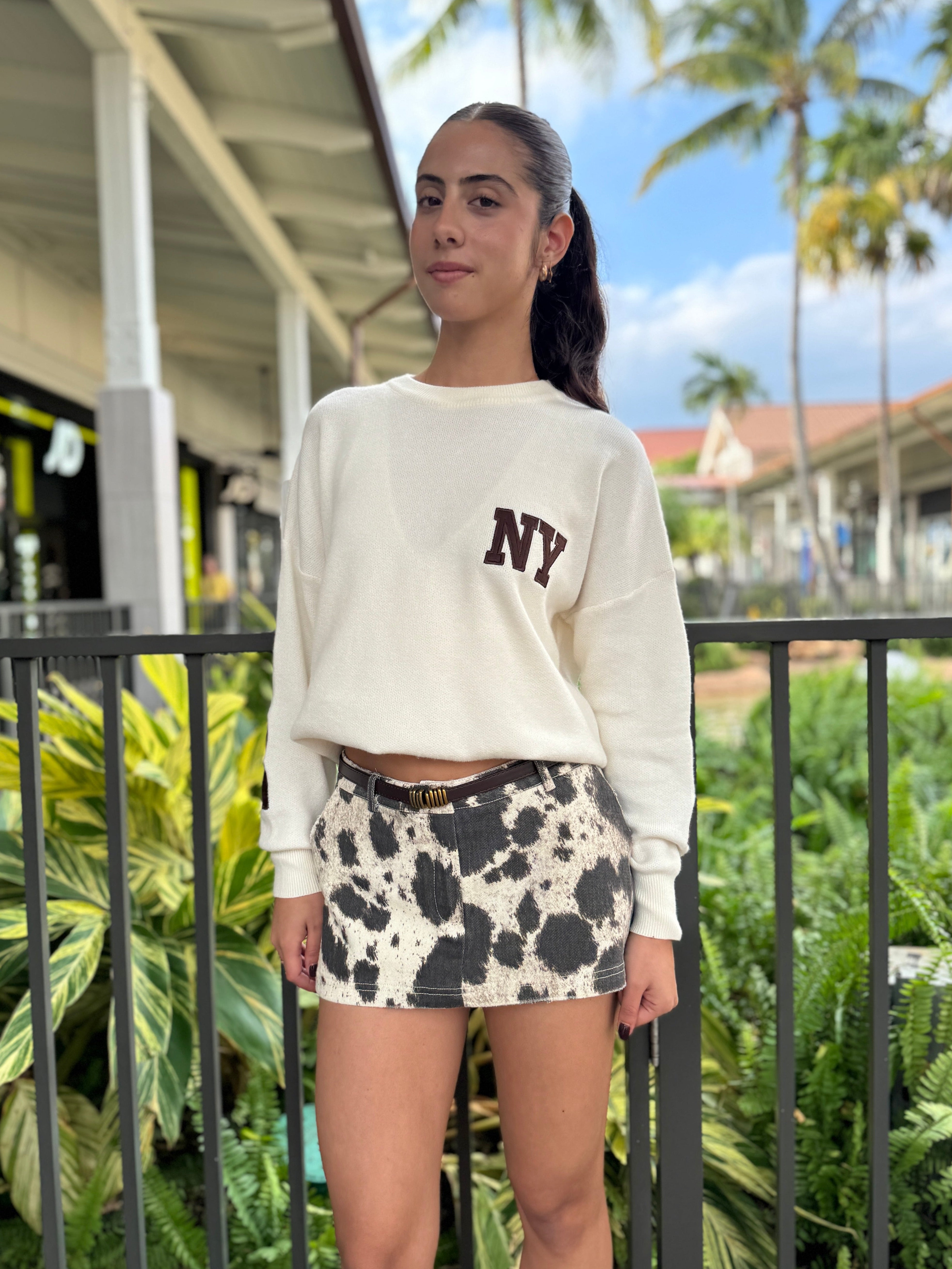 NYC Knit Crewneck