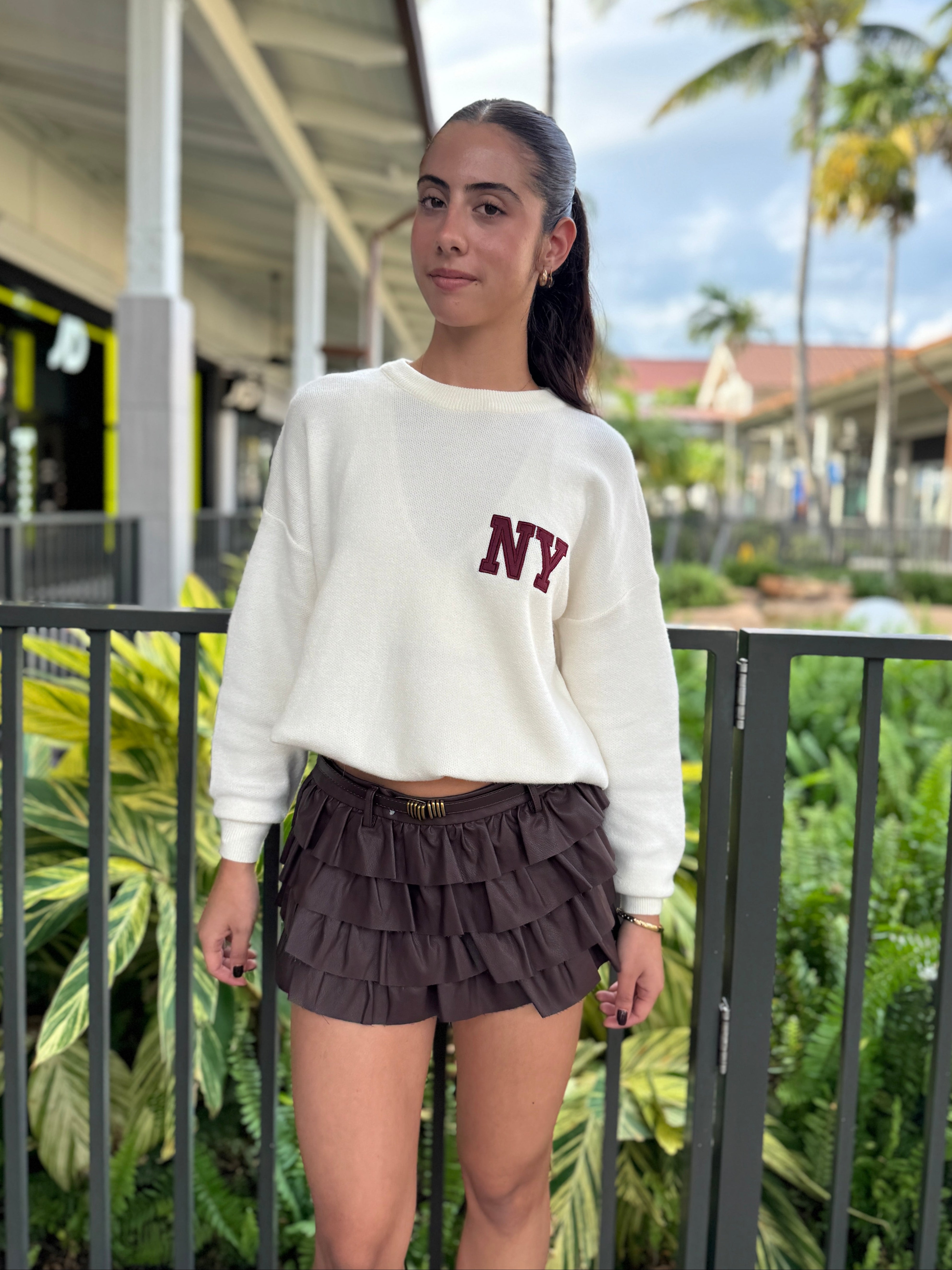 NYC Knit Crewneck