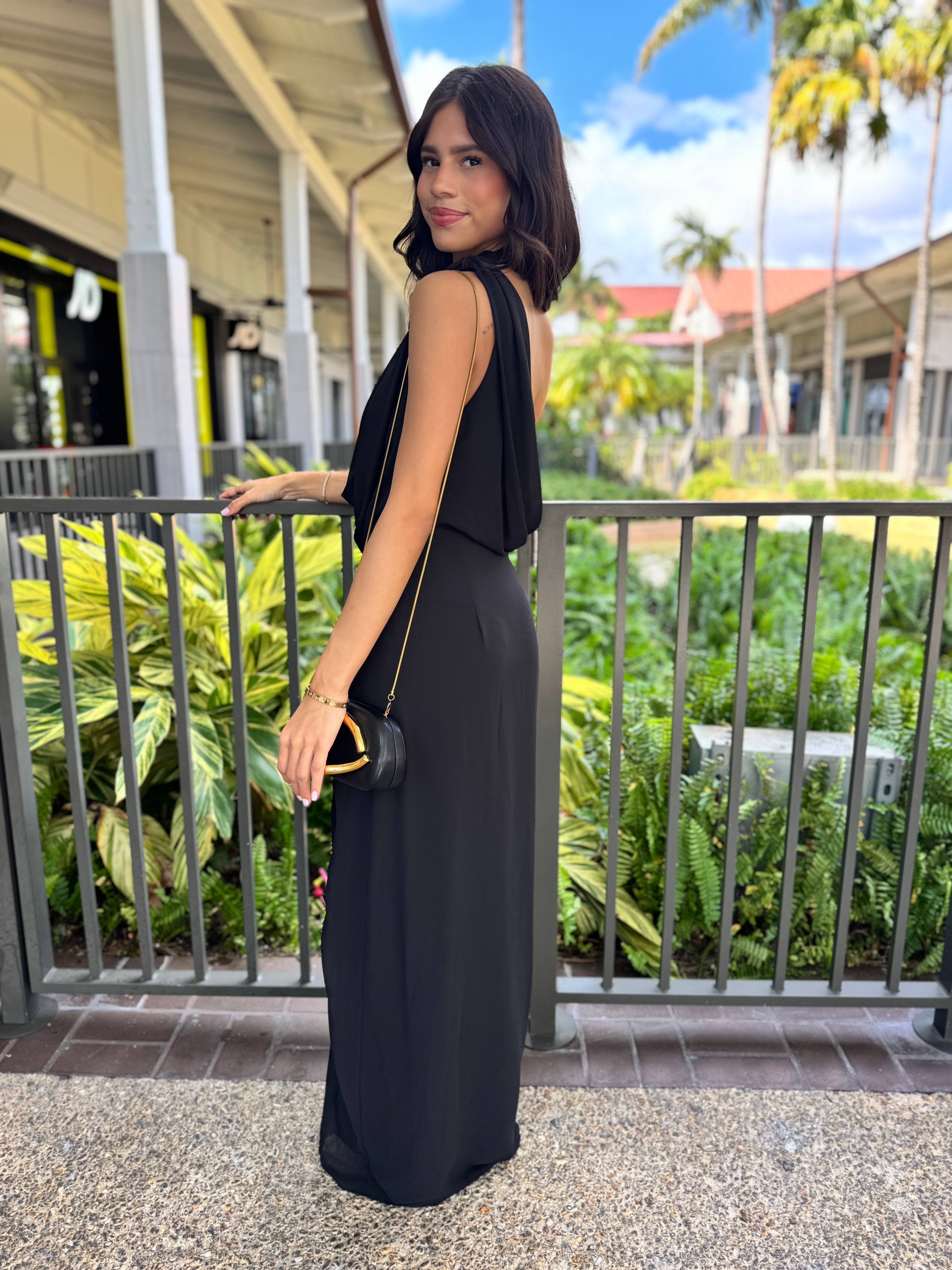 Eternal Grace Draped Maxi
