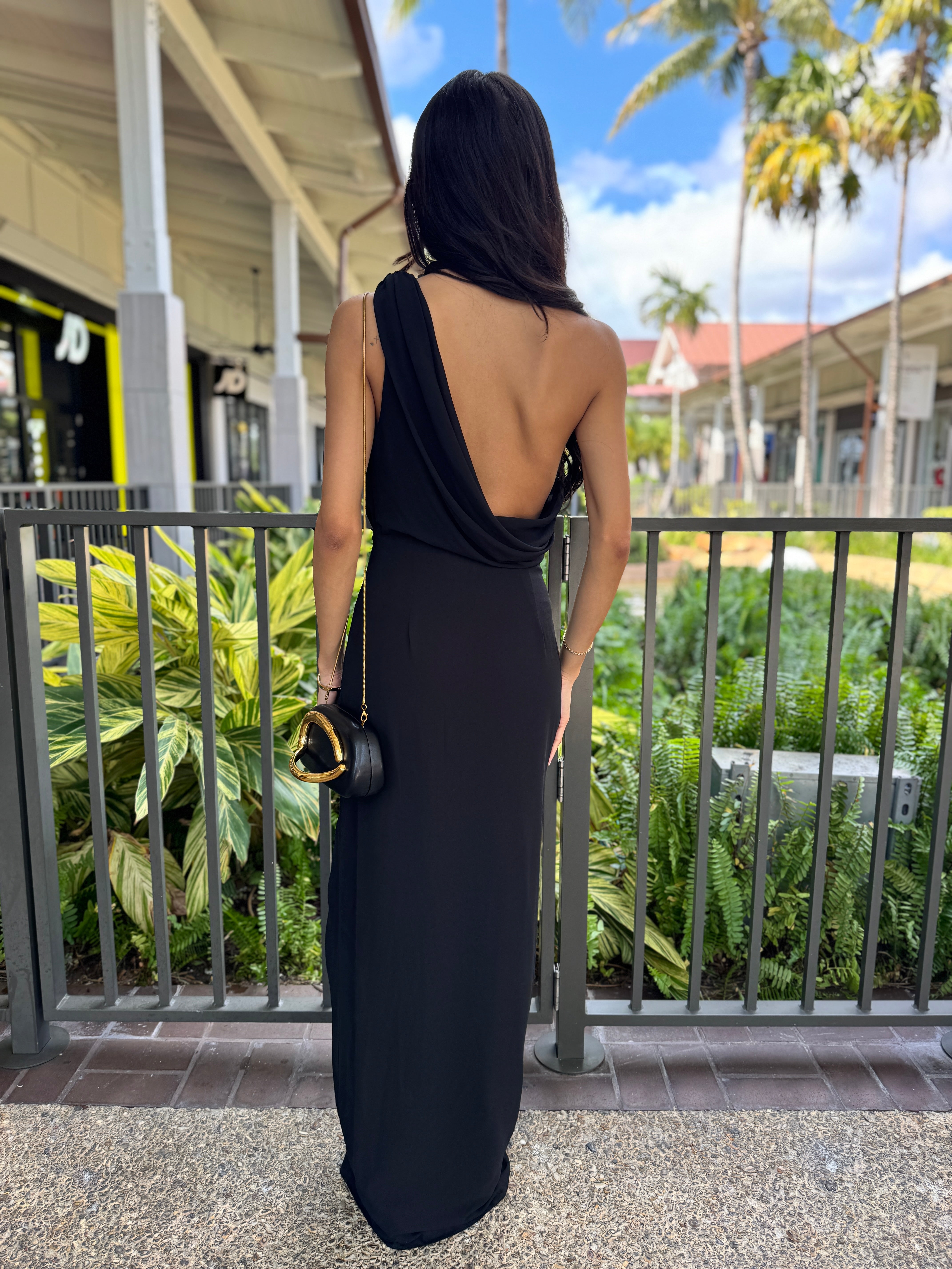 Eternal Grace Draped Maxi