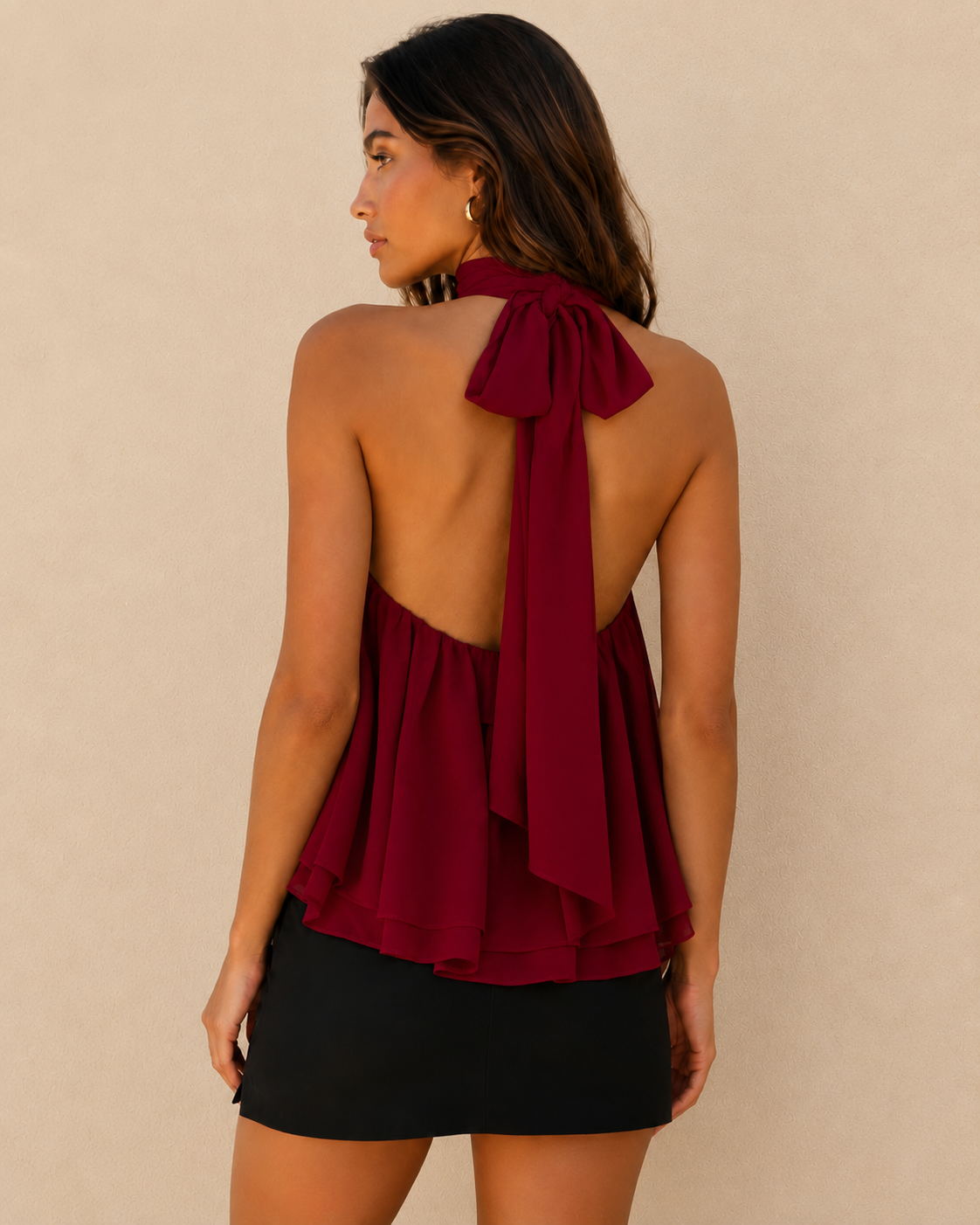 Priscilla Halter Top