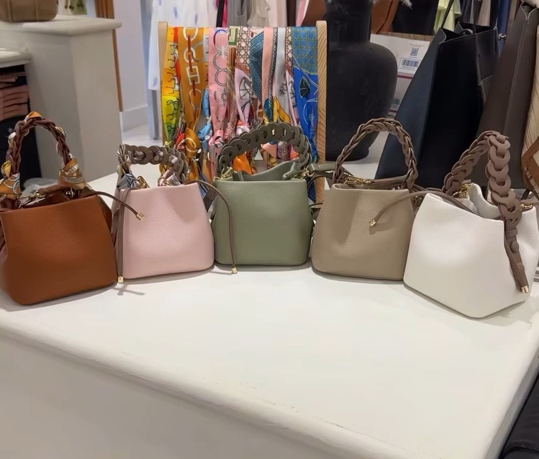 Braided Bucket Bag