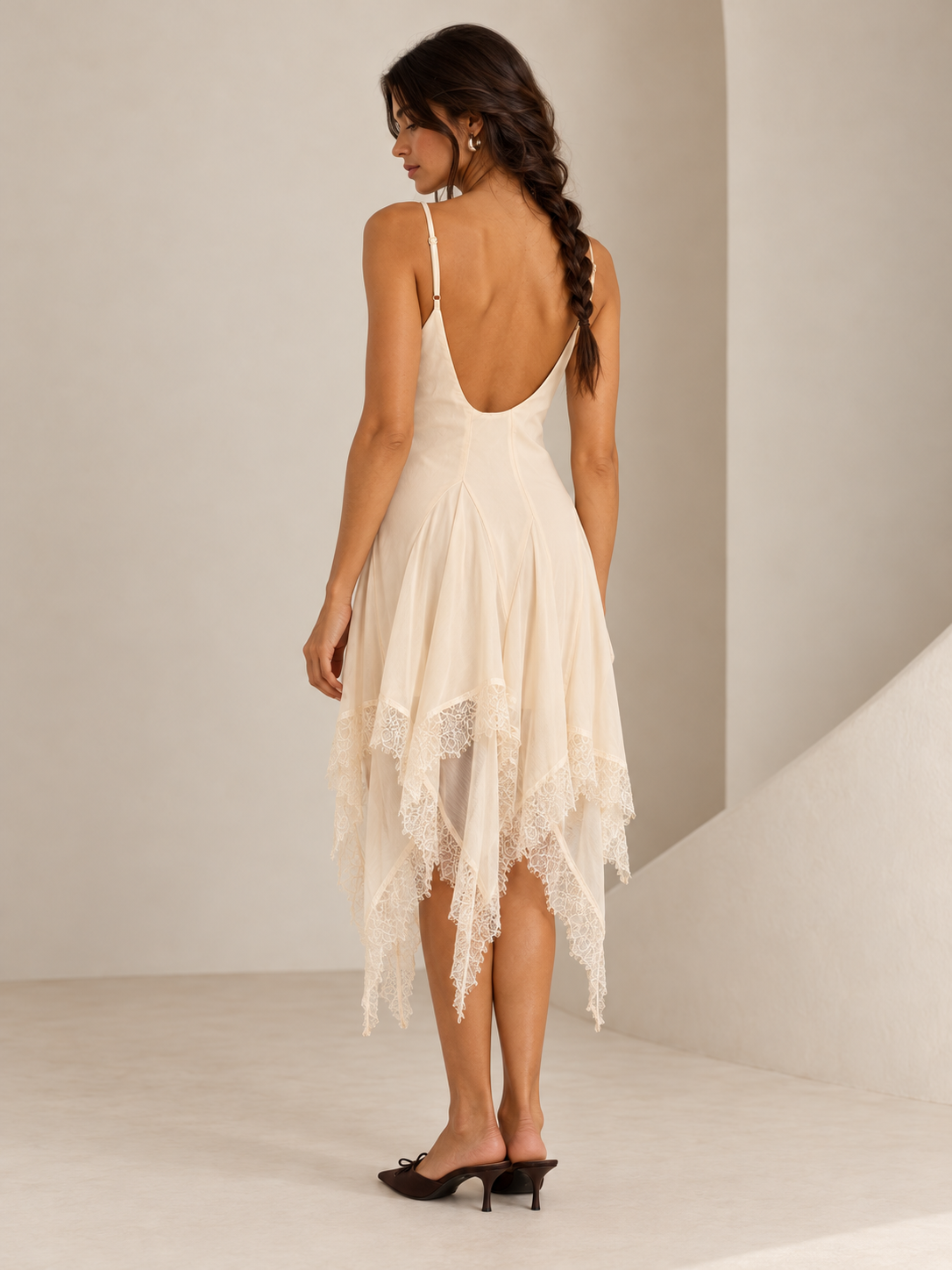 Willow Lace Midi Dress