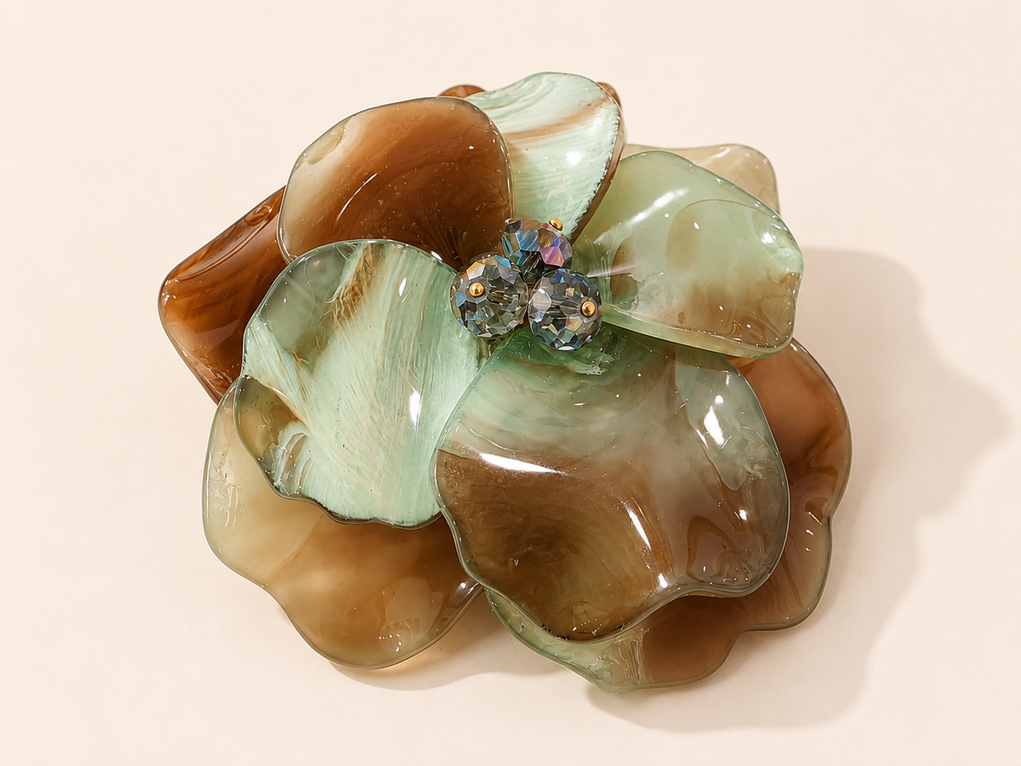 Sage Bloom Brooch