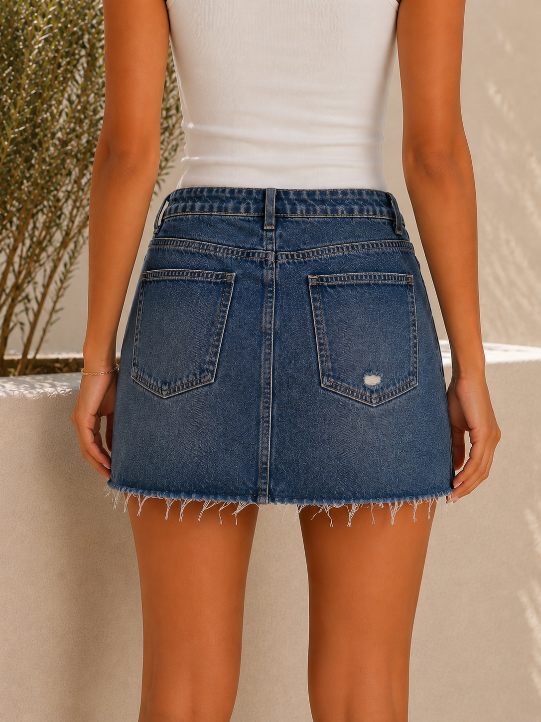 Brittany Denim Skirt