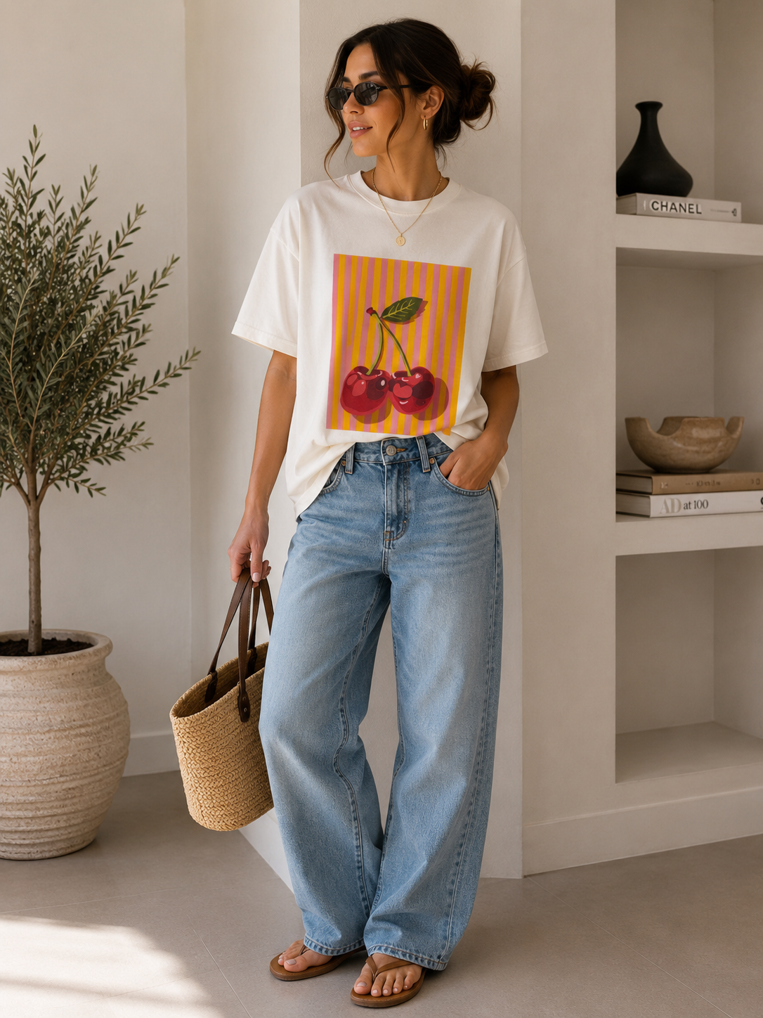 Cherry Graphic Tee